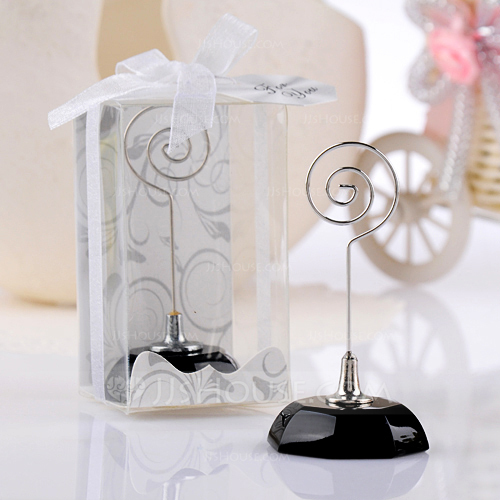 Simple Plastic Place Card Holders (051024858) JJsHouse
