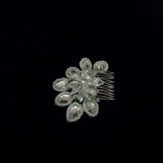 Alloy With Crystal / Imitation Pearl Women's Hair Combs (042025255)
