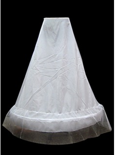 Nylon A-Line 1 Tier Floor-length Slip Style/ Wedding Petticoats   (037024162)