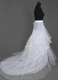 Nylon / Tulle Chapel Train Wedding Petticoats  (037004077)