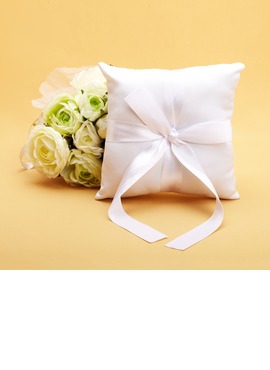 Pure Flower Basket in Satin With Bow (102018045)