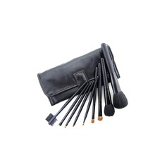9 Pcs Black Makeup Brush Set (046022878)