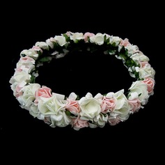 Paper Flower Wedding Flower Girl Headpiece (042025211)