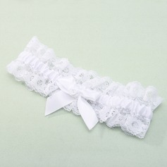 Gorgeous Lace with Bowknot Wedding Garter (104019508)