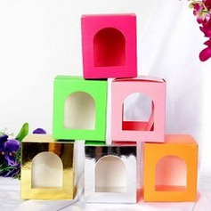 Favor Box With Window (Set of 12) (050025896)