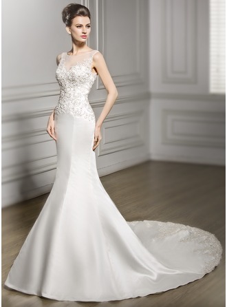 vestidos de novia corte trompeta