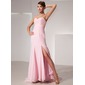 Mermaid Sweetheart Court Train Chiffon Evening Dress (017014435)