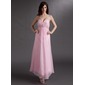 Empire Sweetheart Ankle-Length Chiffon Prom Dress With Ruffle Beading (018016266) Empire Sweetheart Ankle-Length Chiffon Prom Dress With Ruffle Beading (018016266)