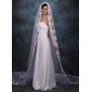 Cathedral Veils Tulle One-tier Lace Applique Edge Wedding Veils With Classic (006020359) Cathedral Veils Tulle One-tier Lace Applique Edge Wedding Veils With Classic (006020359)
