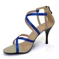Satin Heels Sandals Latin Ballroom Wedding Party Dance Shoes (053020414)