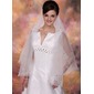 Waltz Veils Tulle One-tier Lace Applique Edge Wedding Veils With Classic (006020347) Waltz Veils Tulle One-tier Lace Applique Edge Wedding Veils With Classic (006020347)