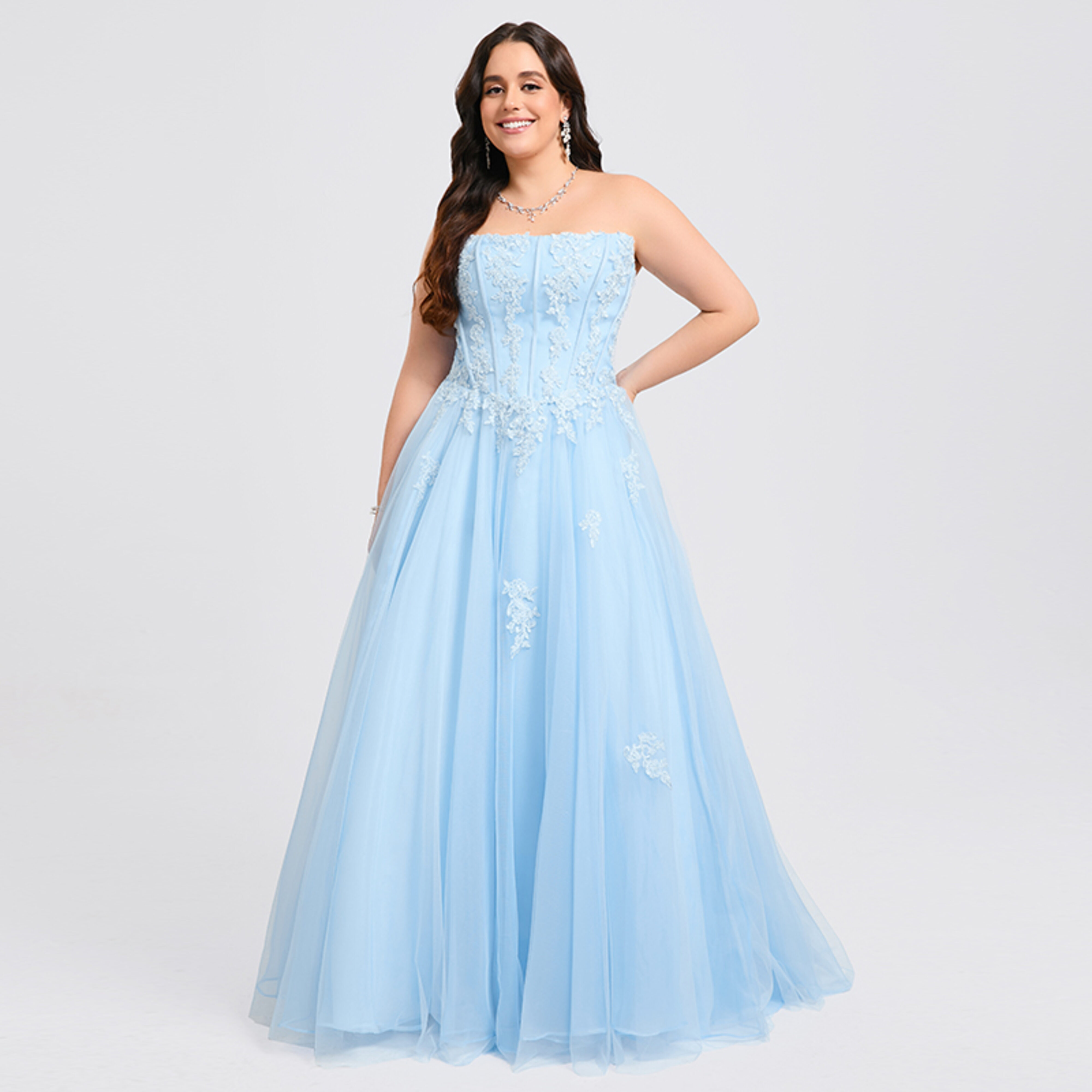 Karli Sequins Tulle Prom Dress | JJ's House