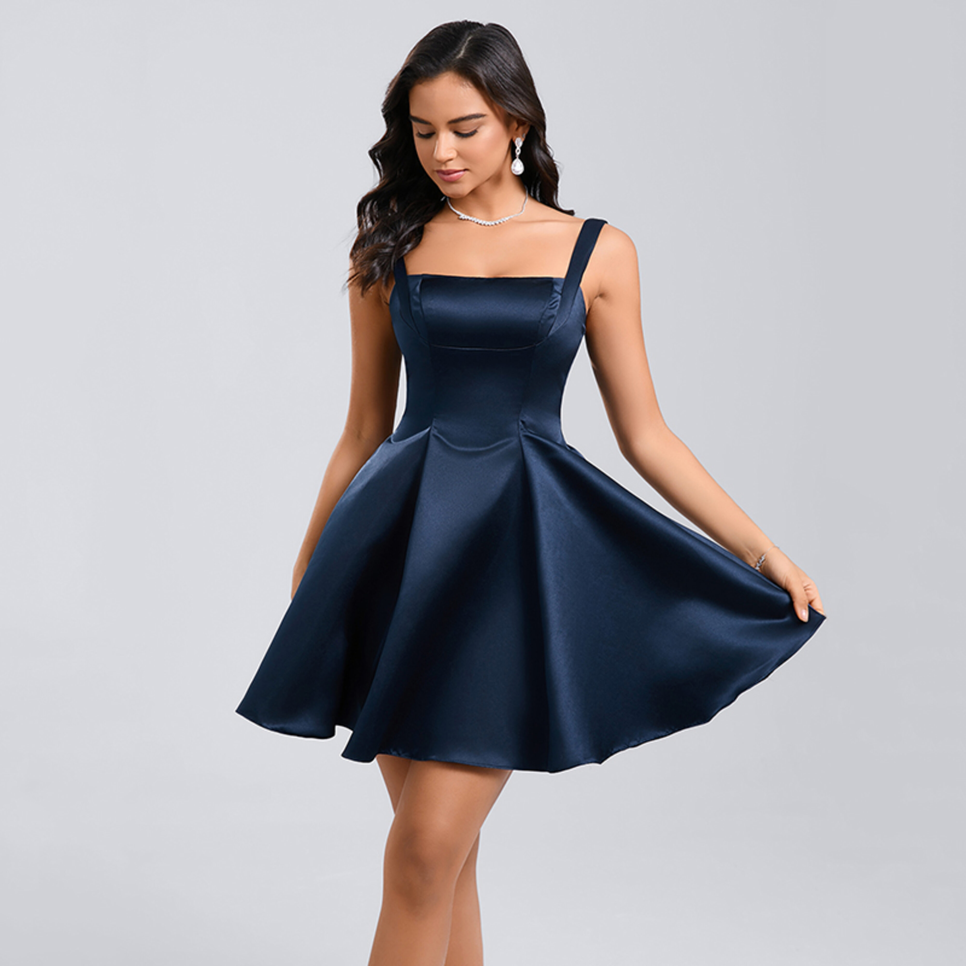mj homecoming dress Poofy Strapless Short Hoco Dress: Jovani 47419 Red / 00