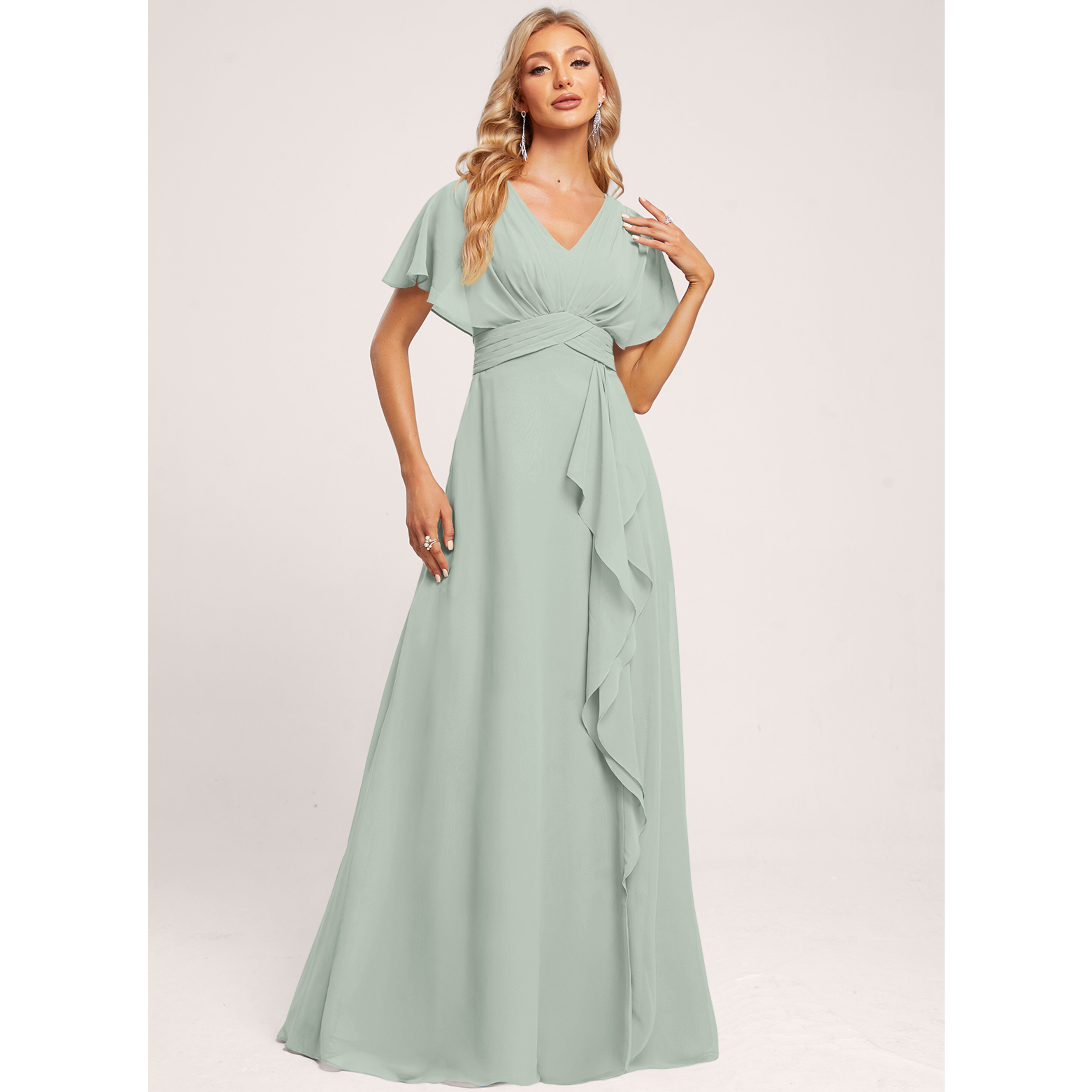 sachin and babi light blue dress J. CREW 100% Silk Bridesmaid Dresses for sale