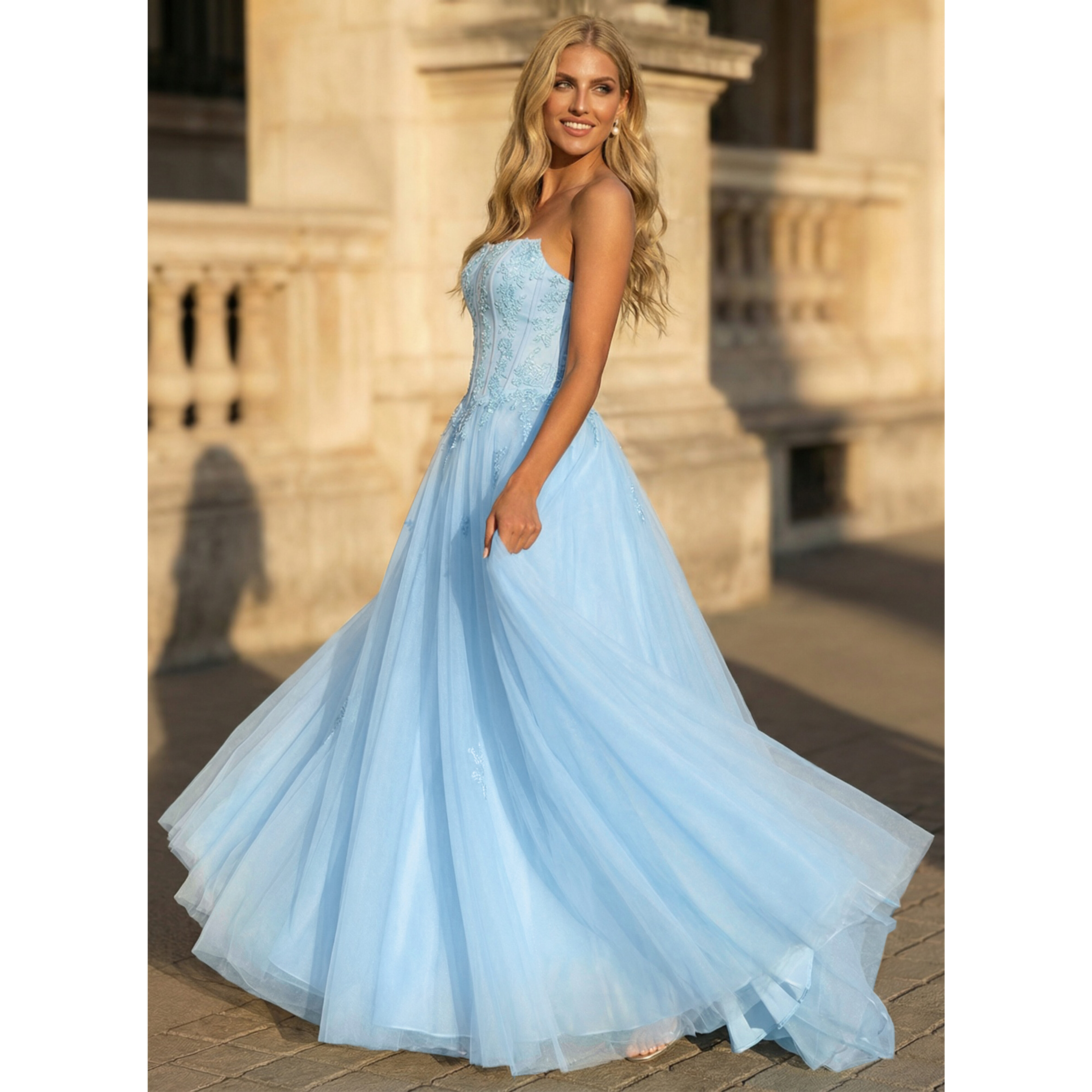 Karli Sequins Tulle Prom Dress | JJ's House