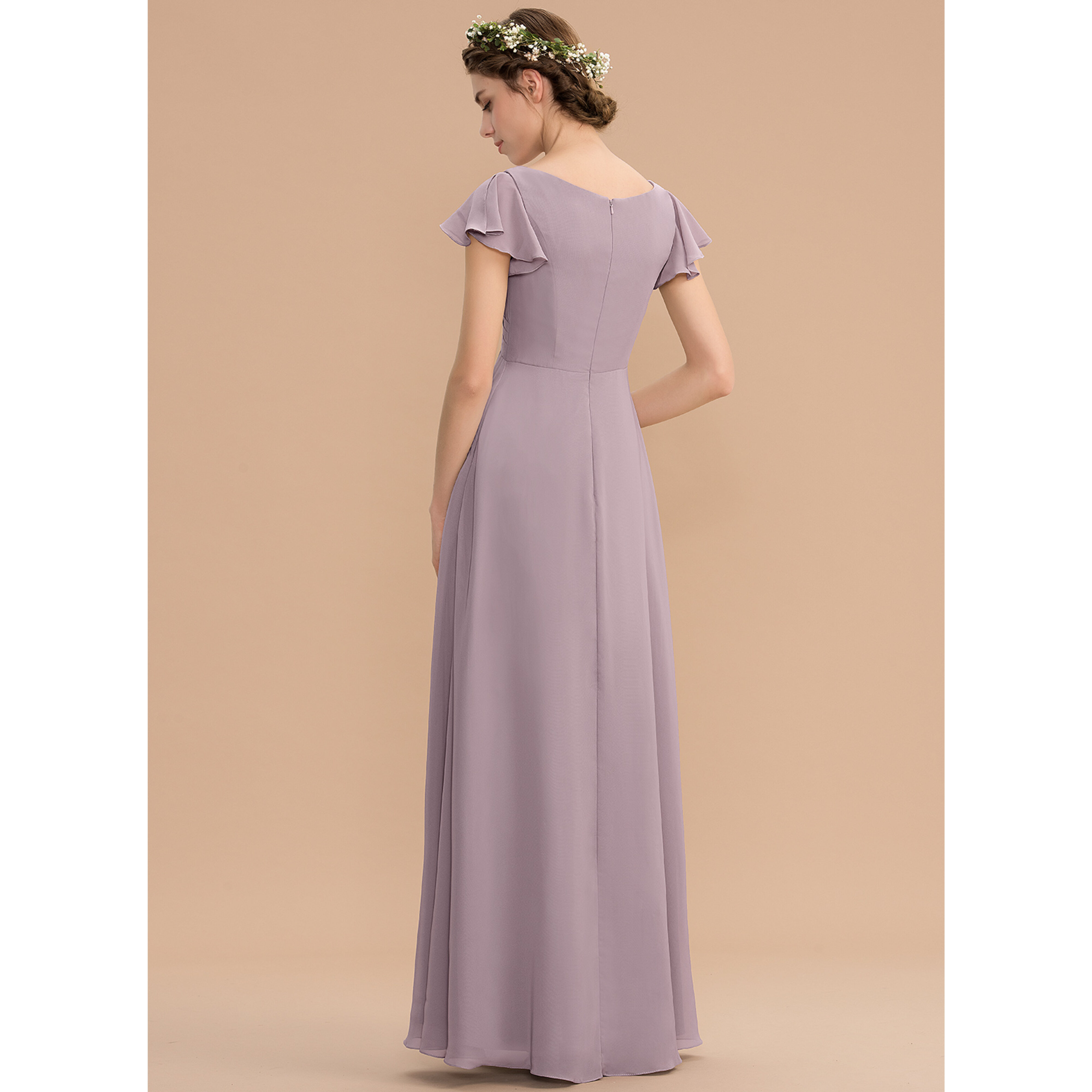 Vesper A-line Chiffon Bridesmaid Dress | JJ's House Vesper A-line Chiffon Bridesmaid Dress | JJ's House