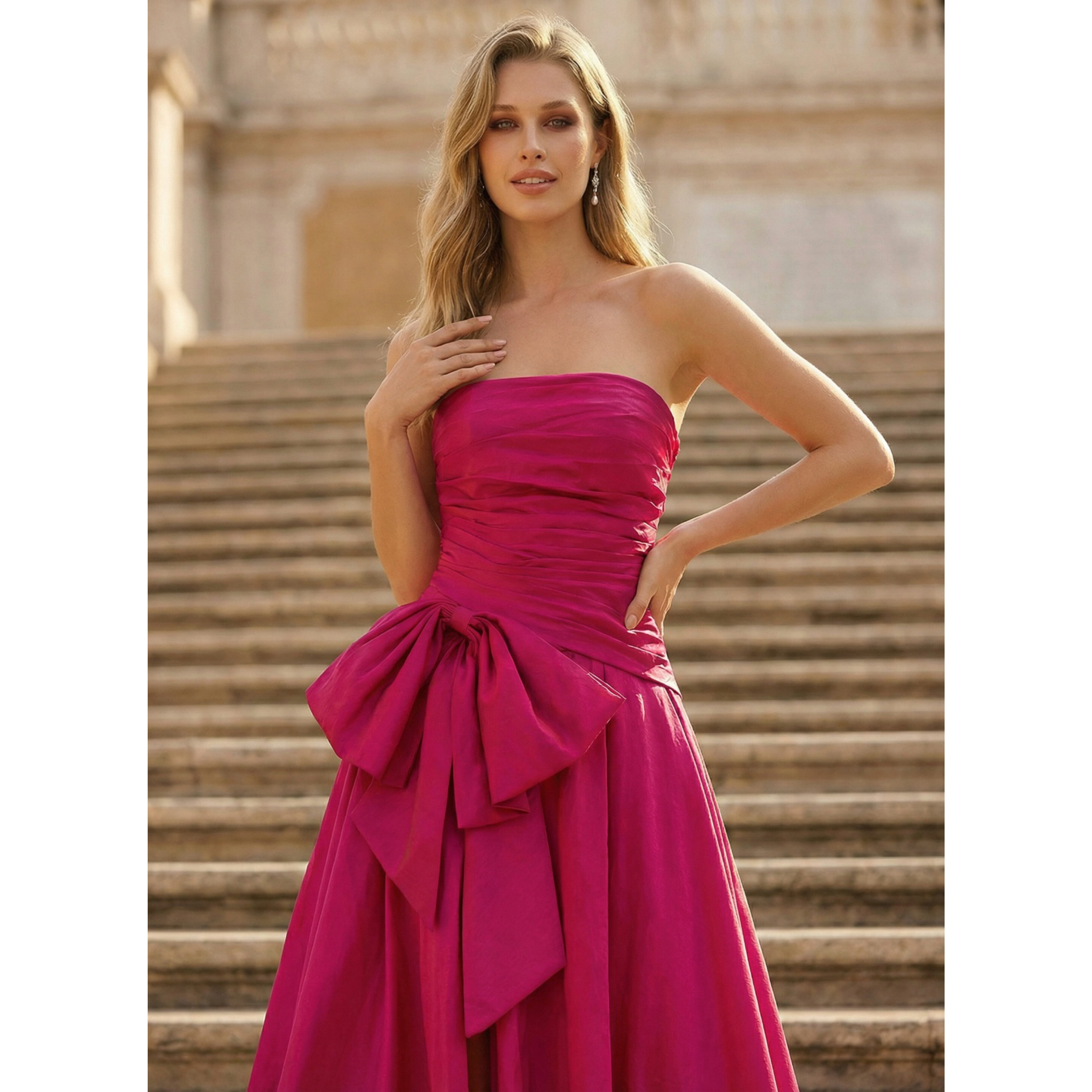 最終値下げ！【MAiSON】Vol.2 Jardin Flared Dress Klarysa Strapless 