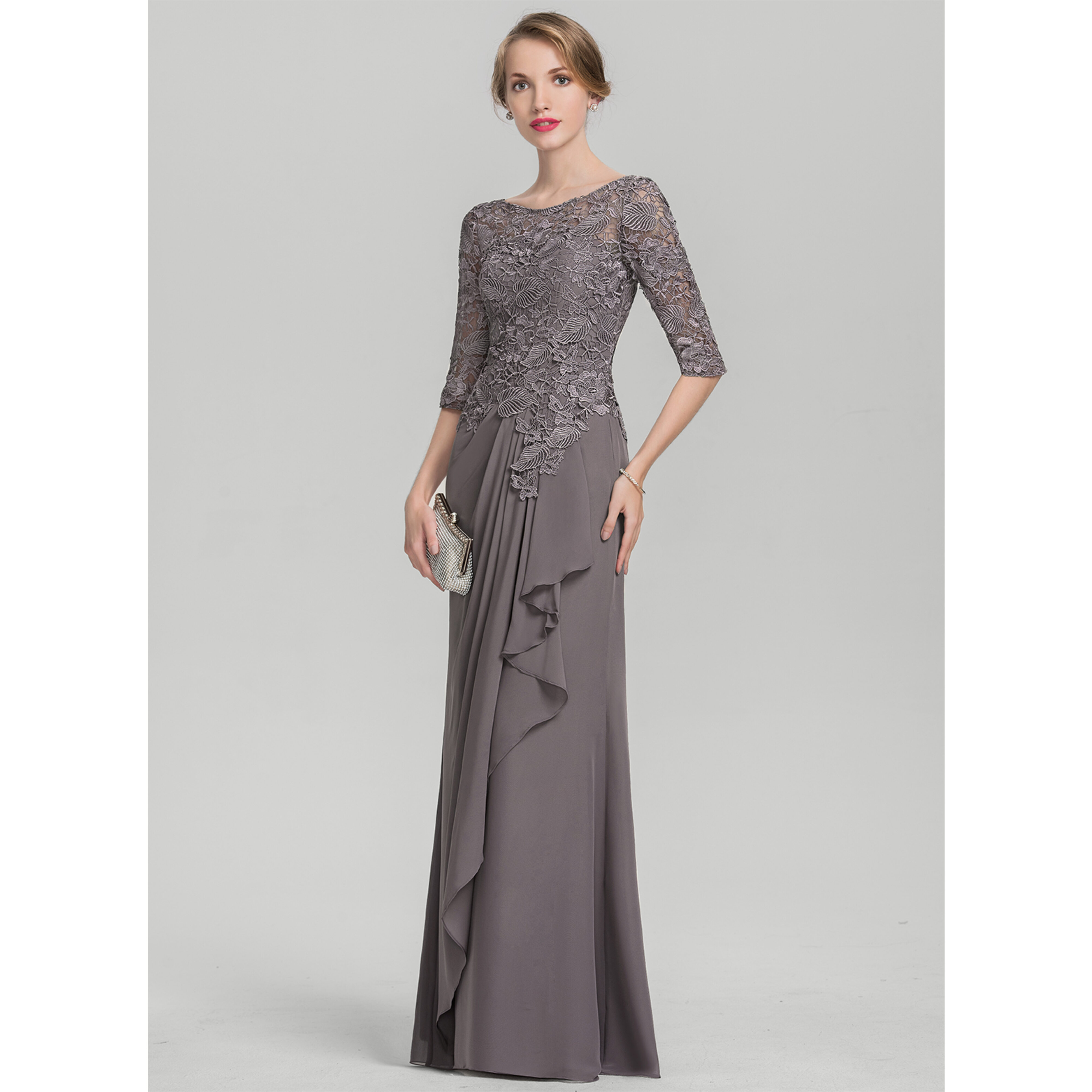 Esther A-line Lace Mother of the Bride Dress | JJ's House