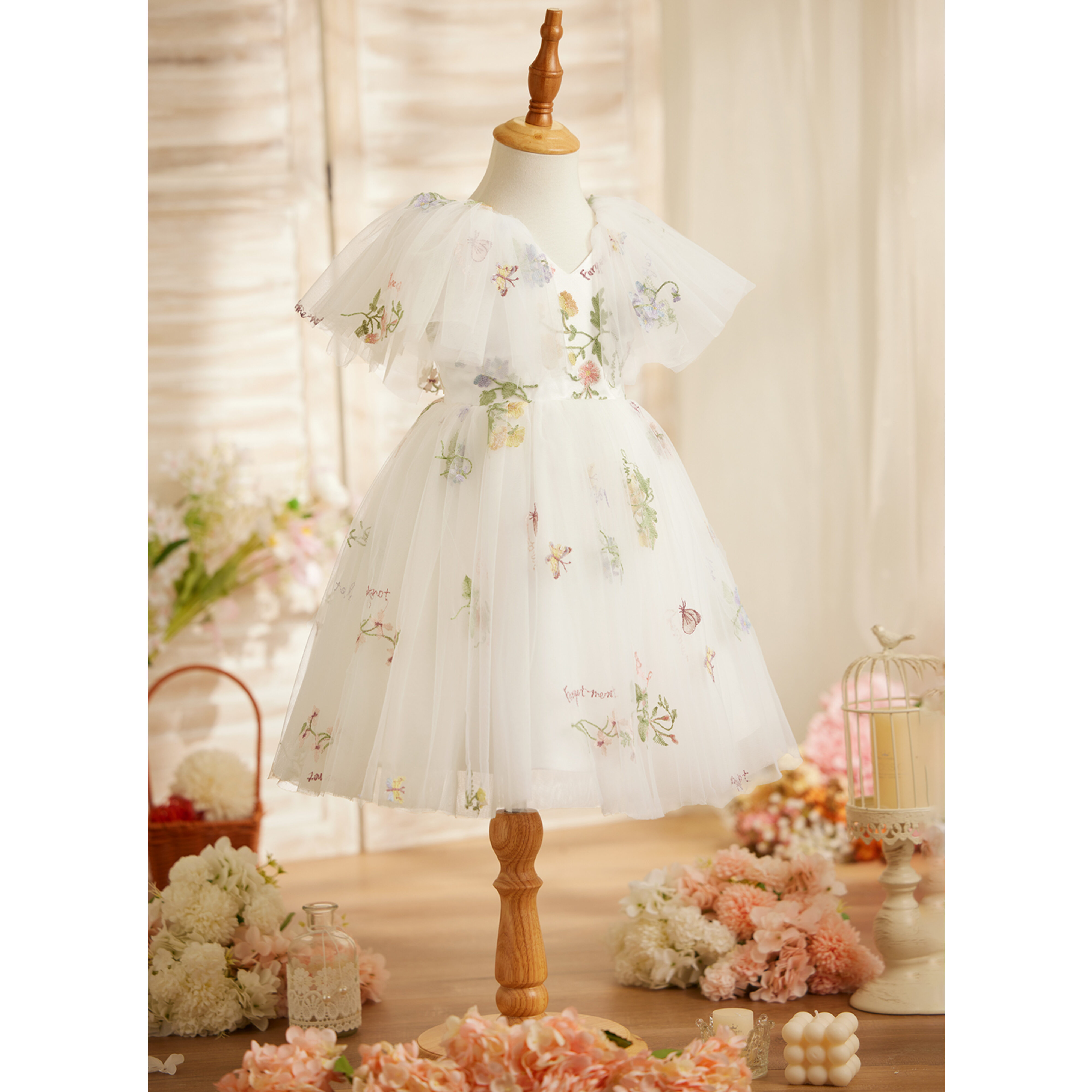 Sorella A-line Lace Flower Girl Dress | JJ's House