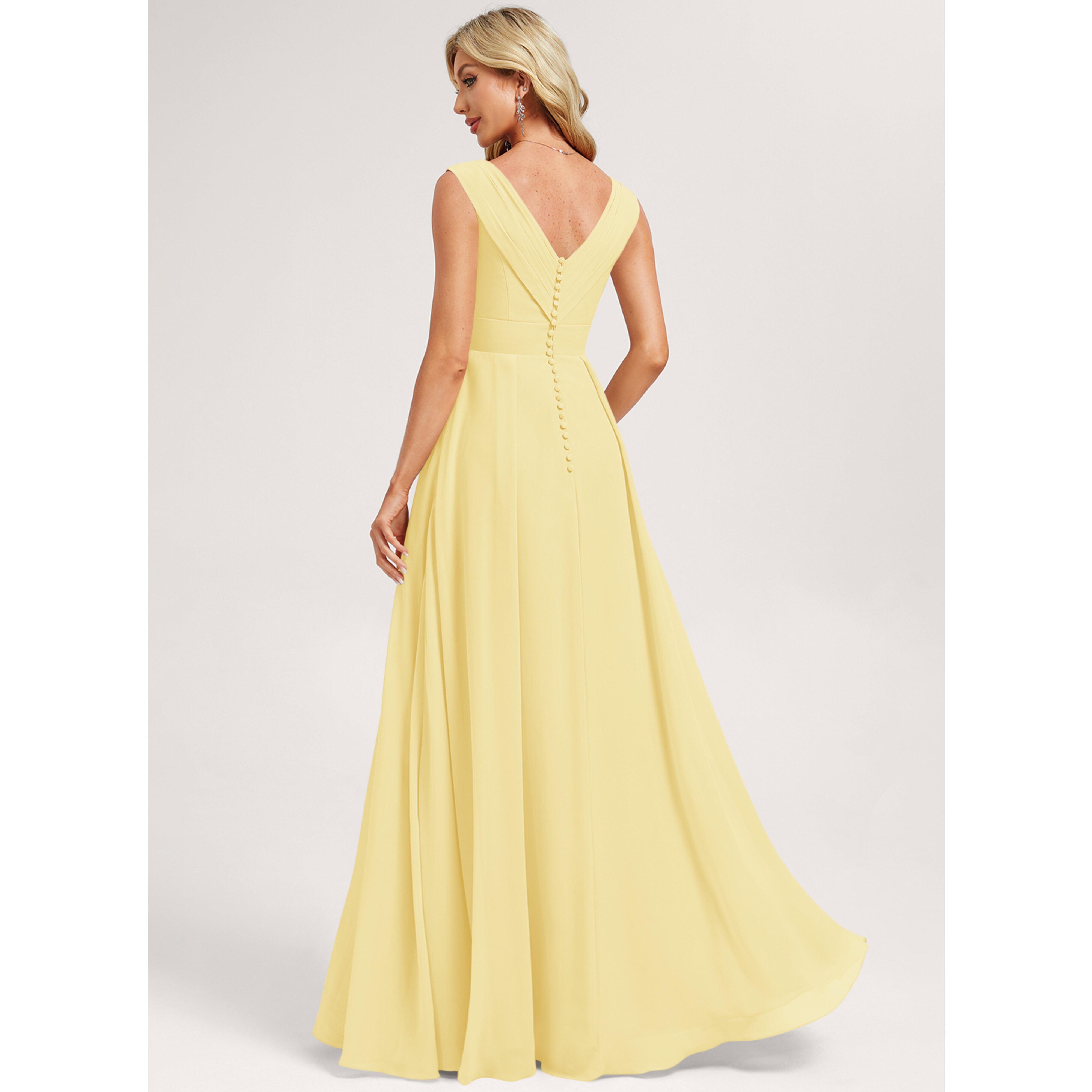 Yamara A-line Chiffon Bridesmaid Dress | JJ's House Yamara A-line Chiffon Bridesmaid Dress | JJ's House