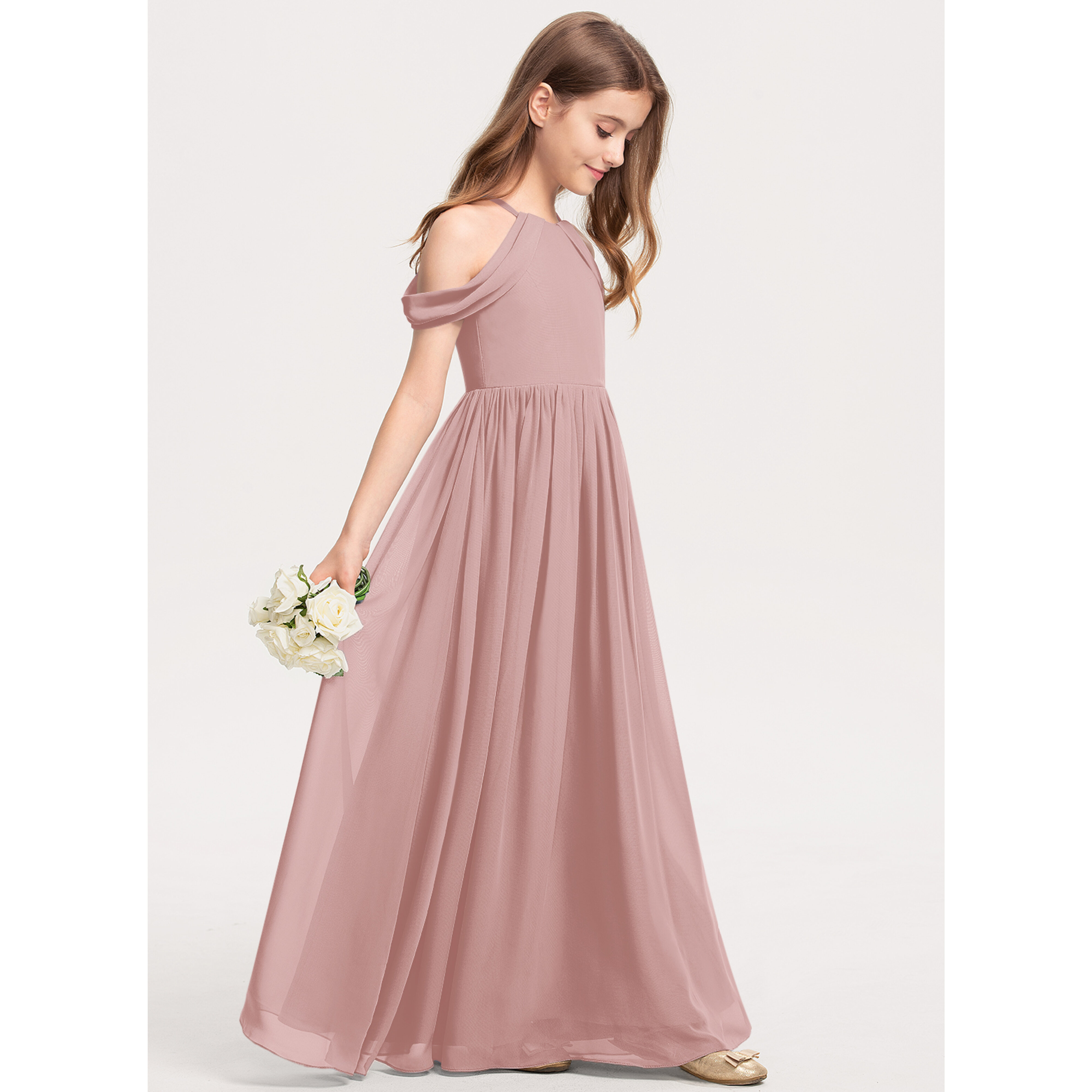 flora bridesmaid dresses BABARONI One Shoulder Mermaid Dresses with Slit Mulberry Plus Size, Mulberry / US18