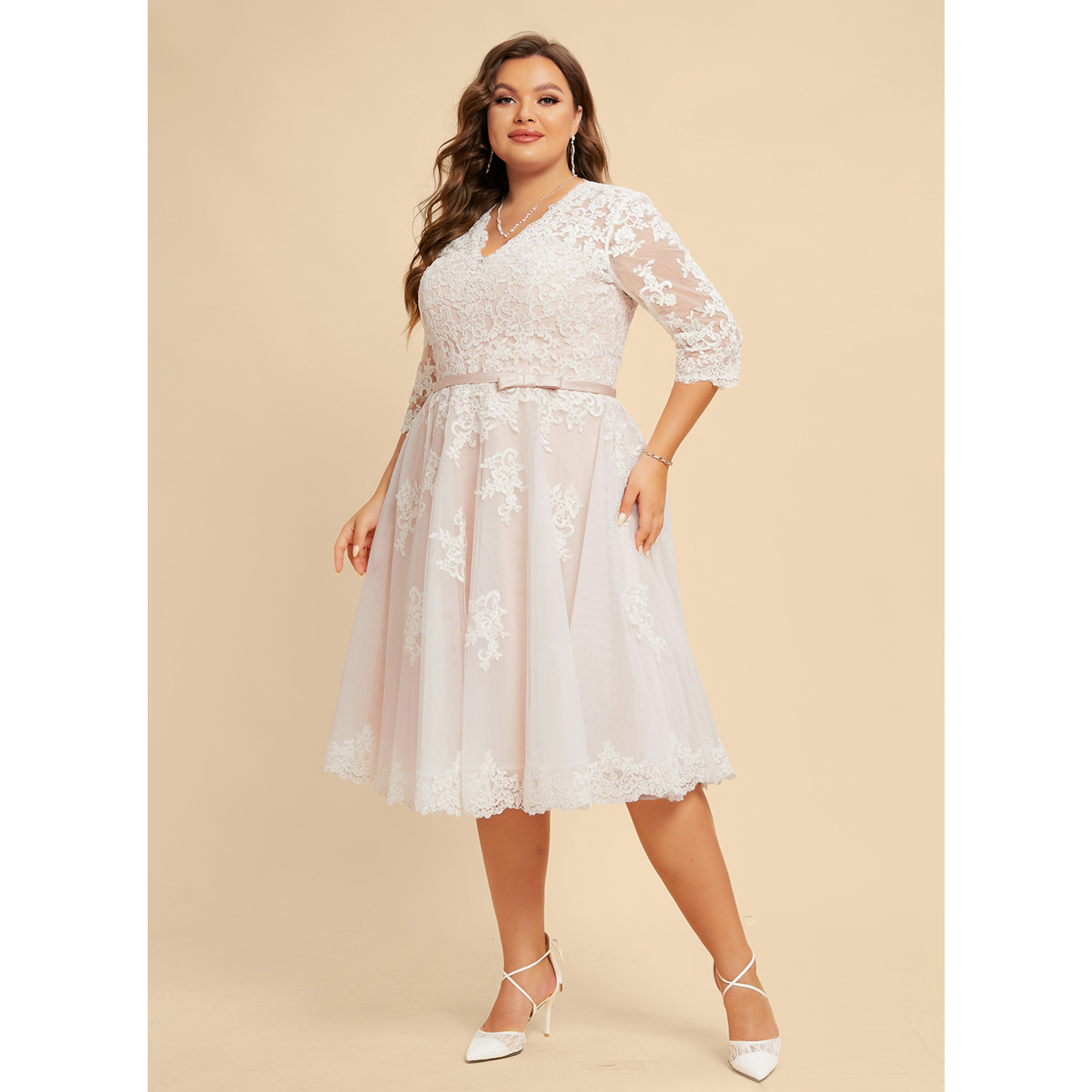 Nicole A-line Lace Wedding Dress | JJ's House