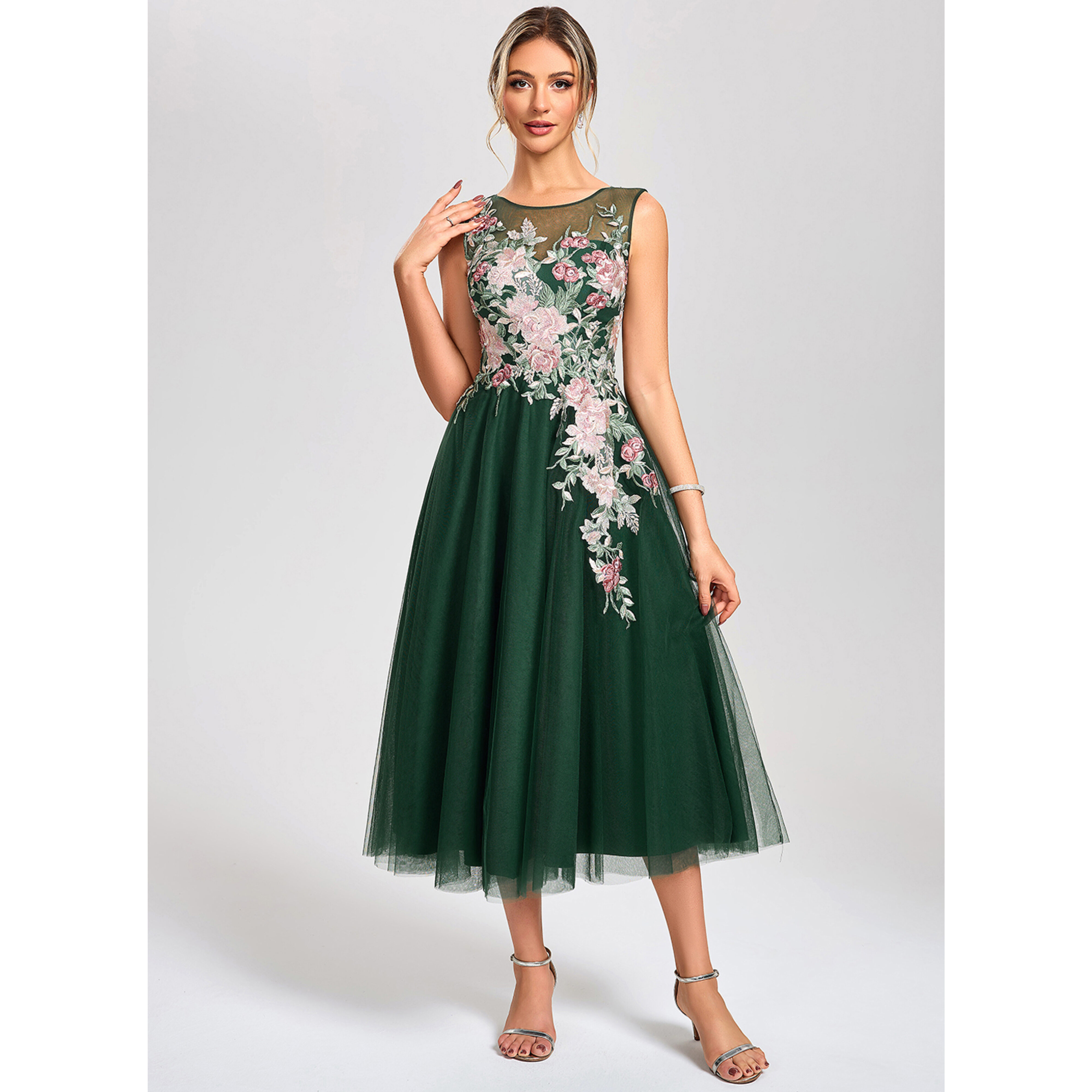 Iyal Lace Midi Cocktail Dress | JJ's House