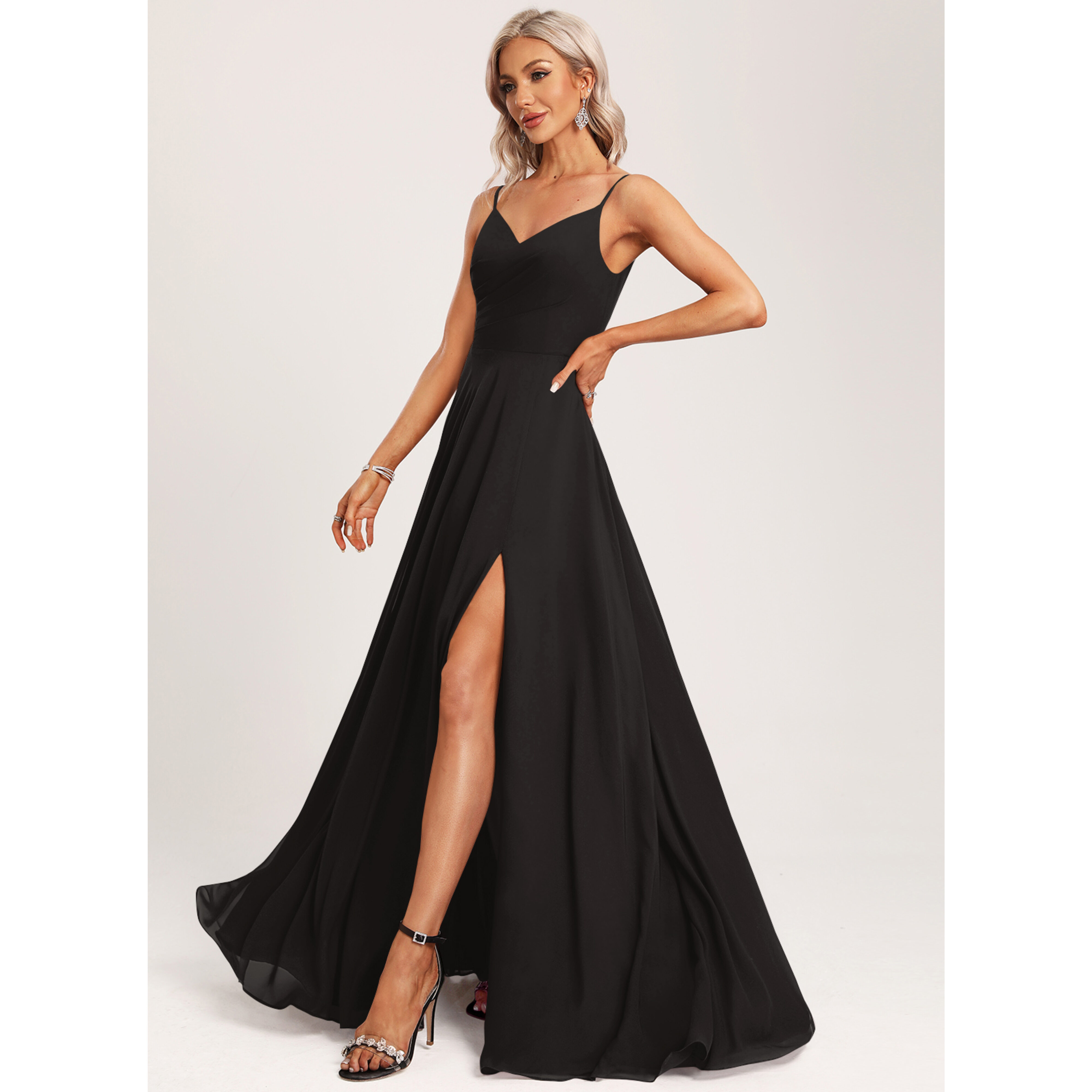Rukia A-line Chiffon Bridesmaid Dress | JJ's House