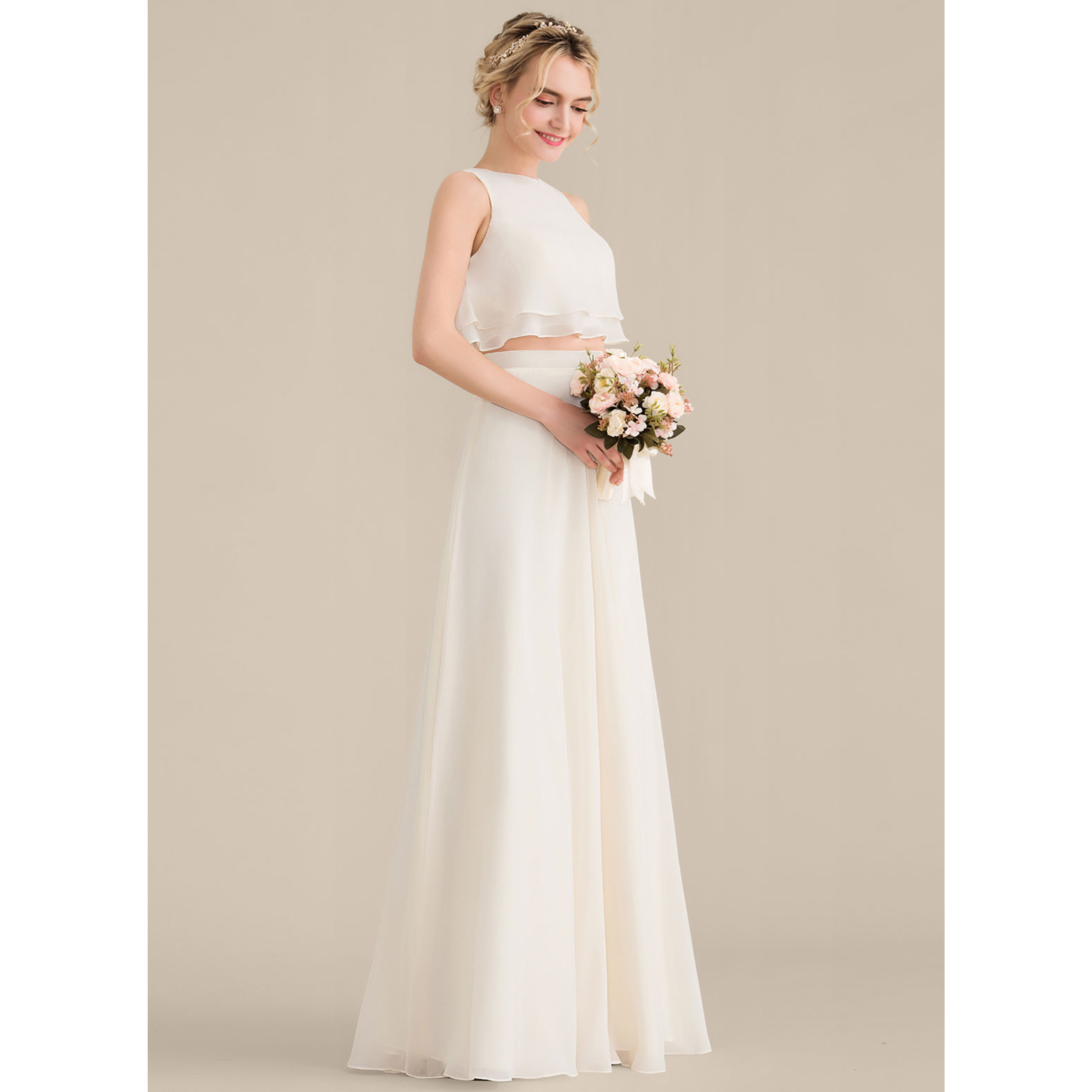 jj's house bridesmaid dress Zosia A-line Chiffon Formal dresses
