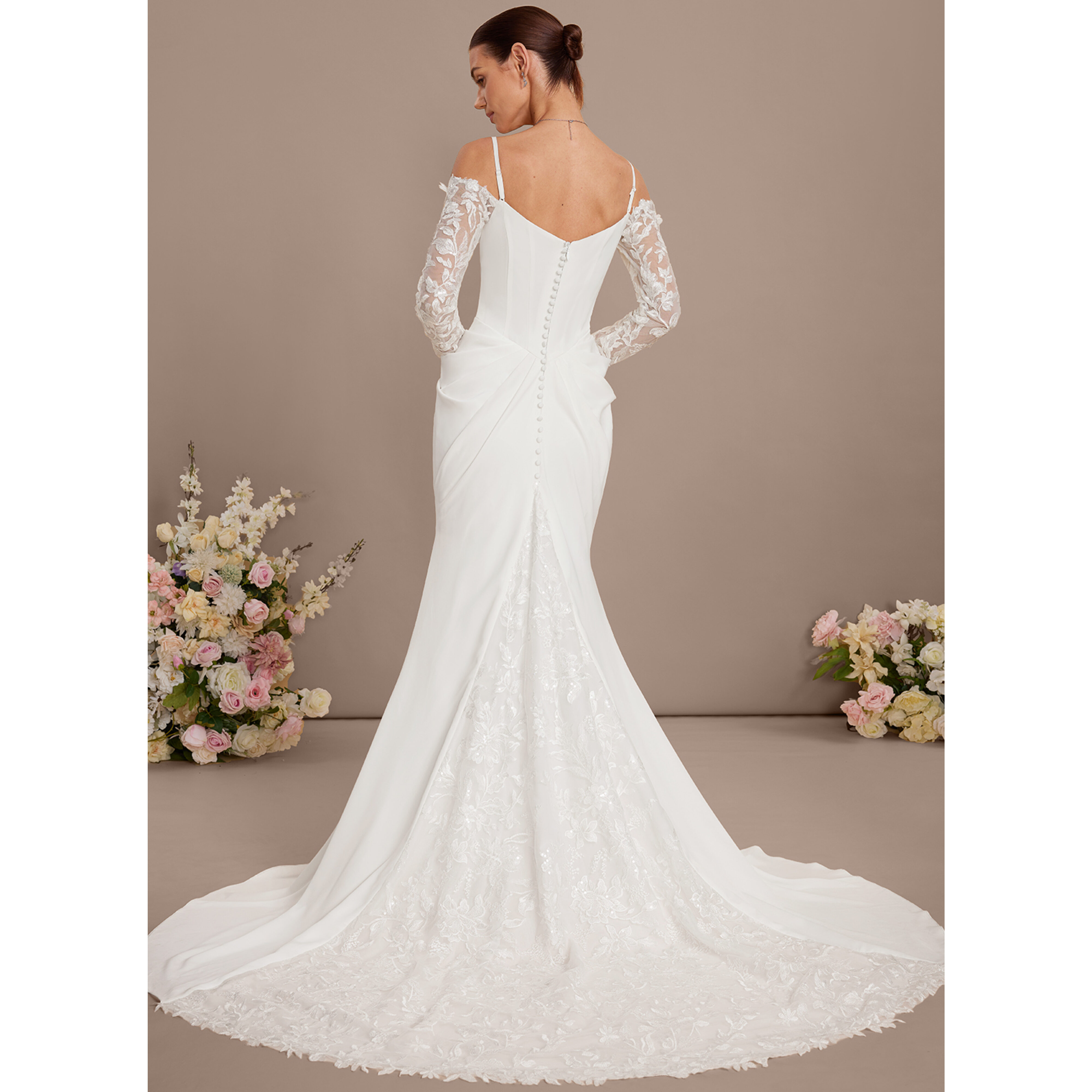 Capella Trumpet/Mermaid Lace Wedding Dress | JJ's House