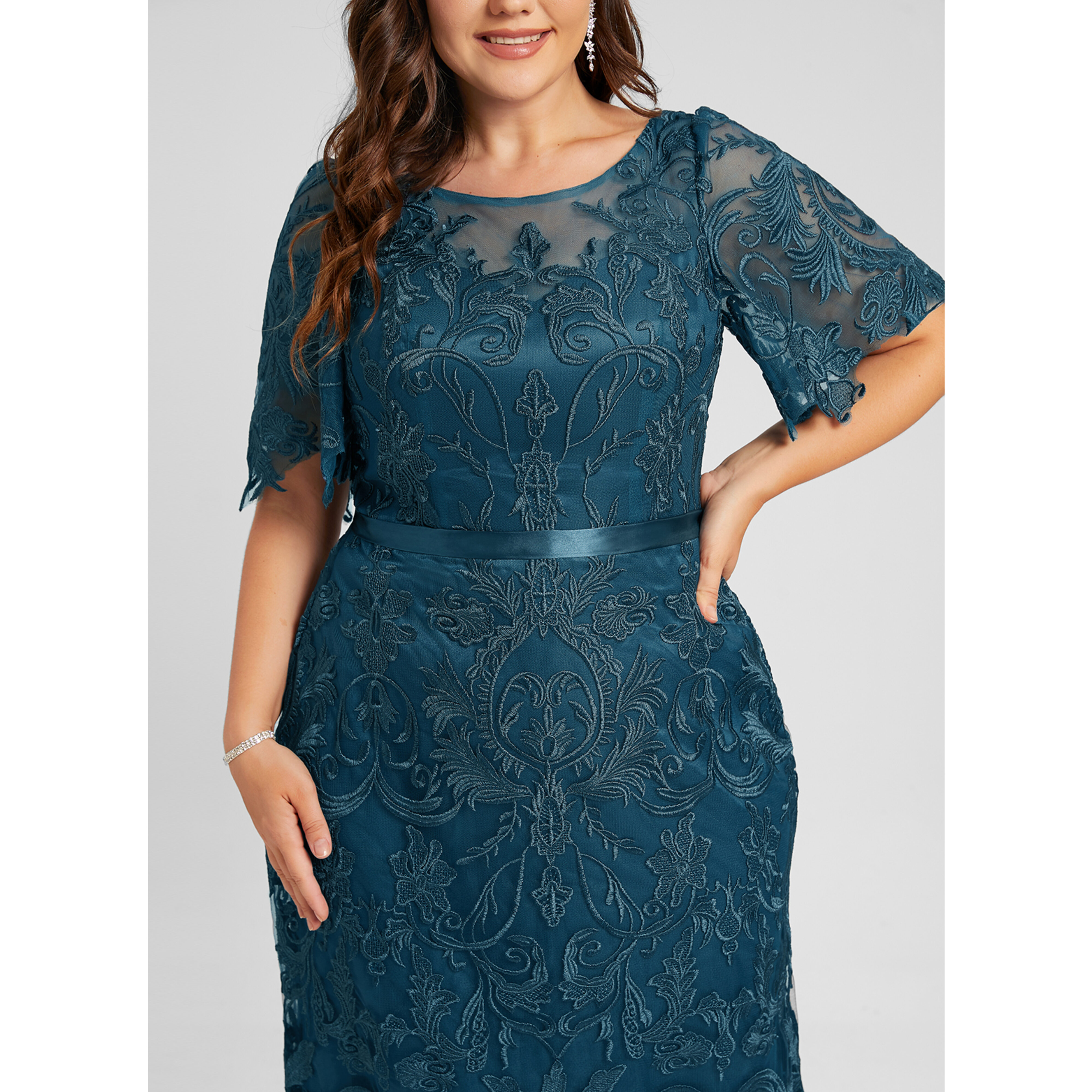 Hania Lace Maxi Evening Dress | JJ's House