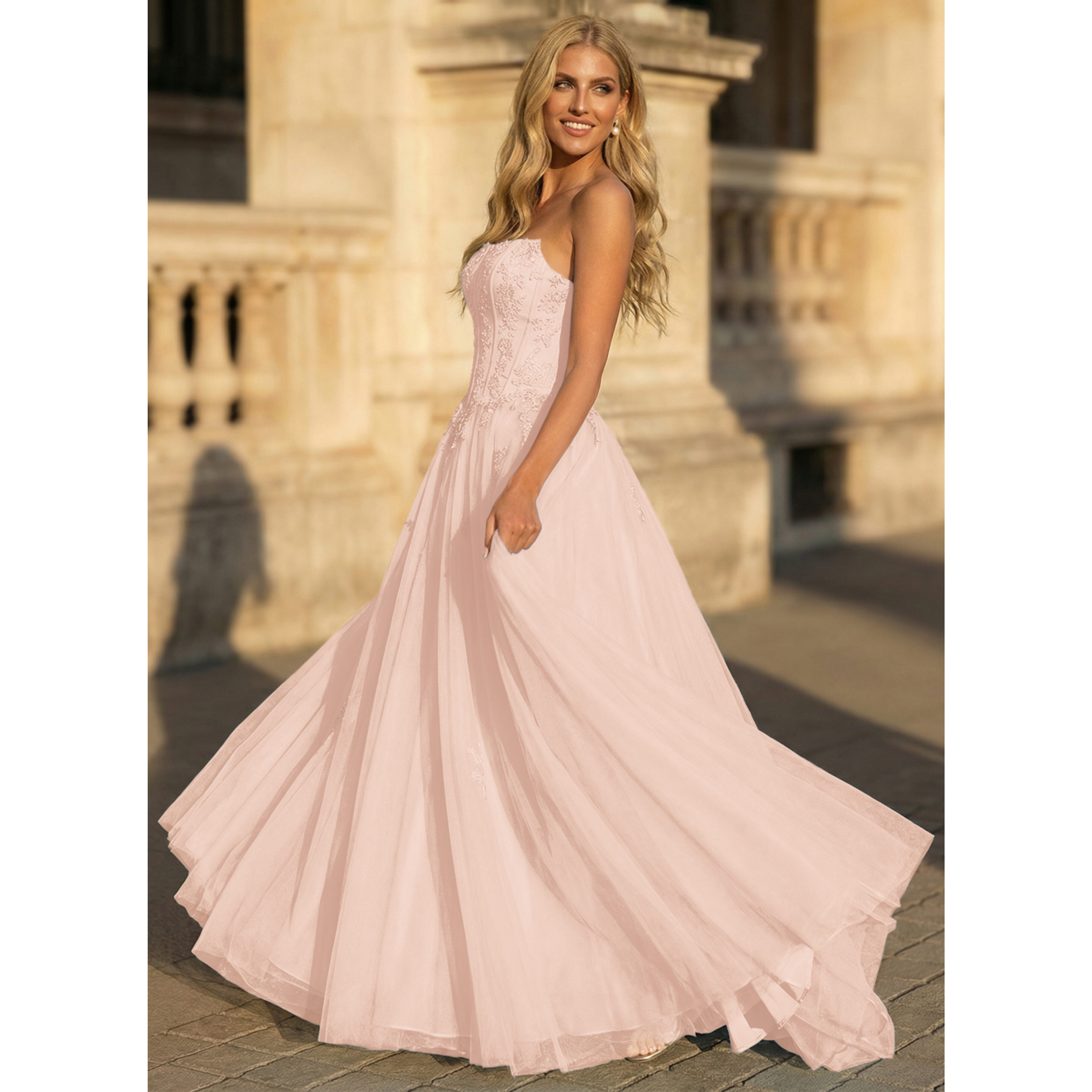 Karli Sequins Tulle Prom Dress | JJ's House