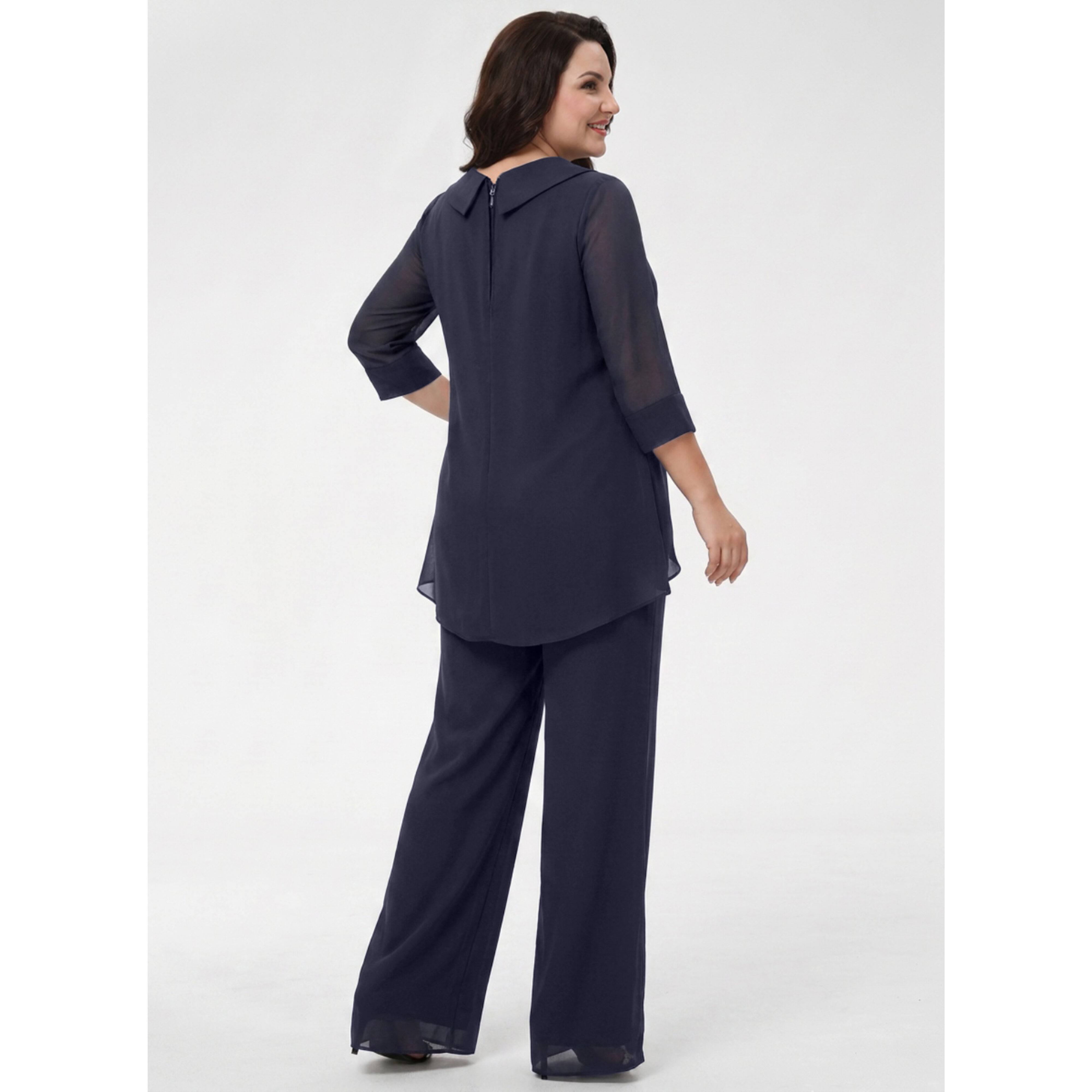 Henleigh Chiffon Mother of the Bride Pantsuit | JJ's House