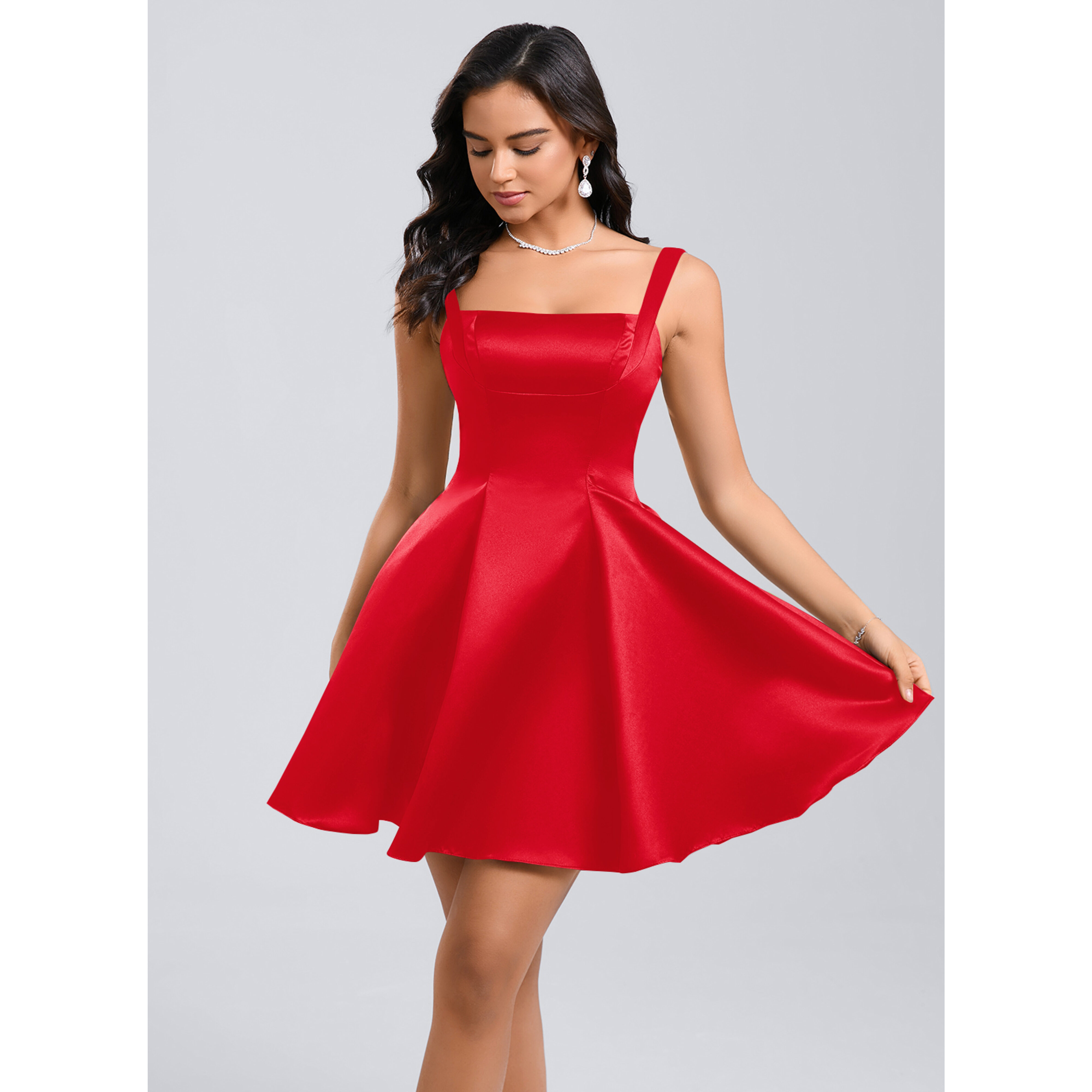 jjs house homecoming dress JJ's House Ball-Gown Princess Straight Floor-Length Lace Prom Dress 2026 With Beading