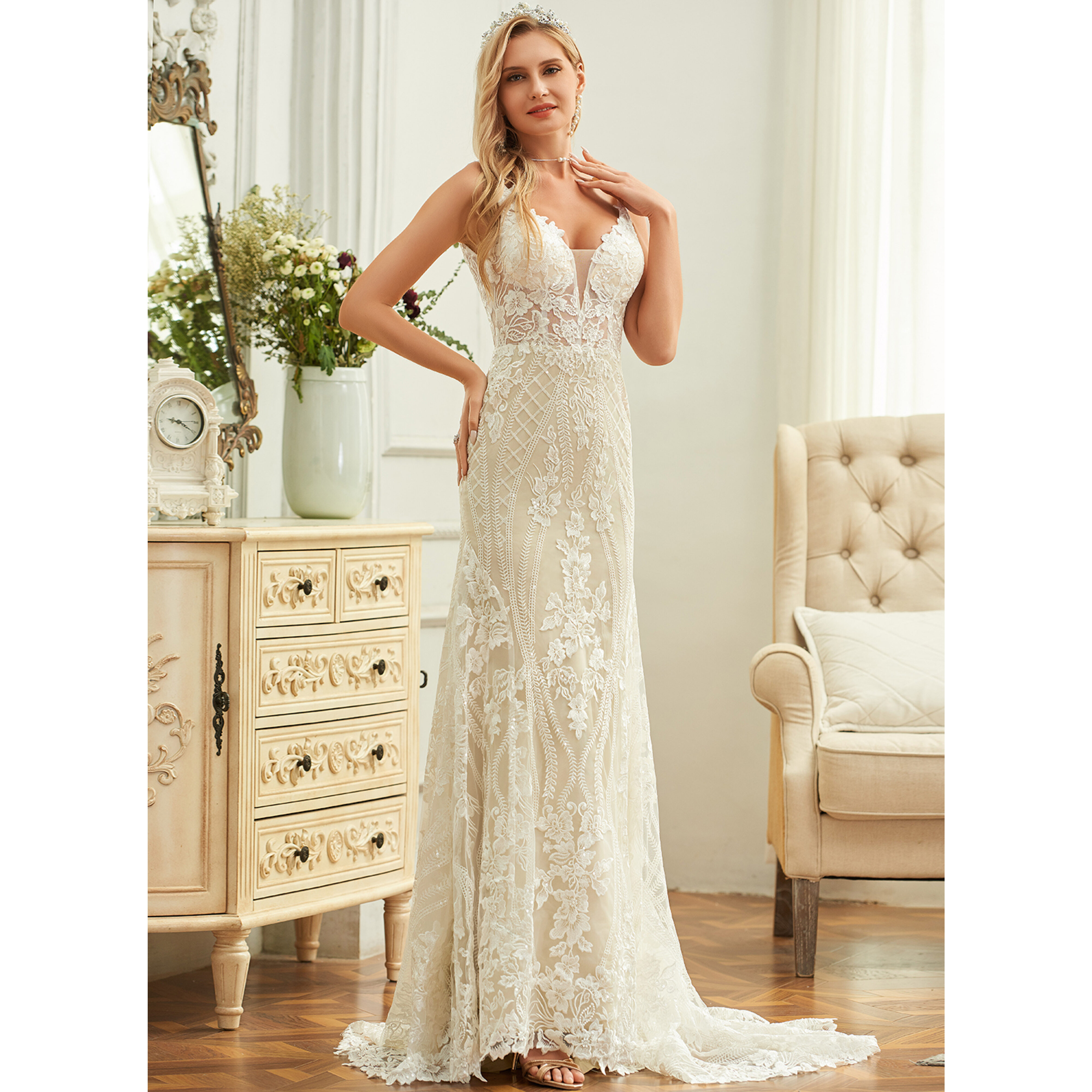 long sleeve fitted evening dresses Sydney's Closet SC7319 Prom Evening Dress One Long Sleeve Fitted Plus Sized with Slit 26 / Onyx