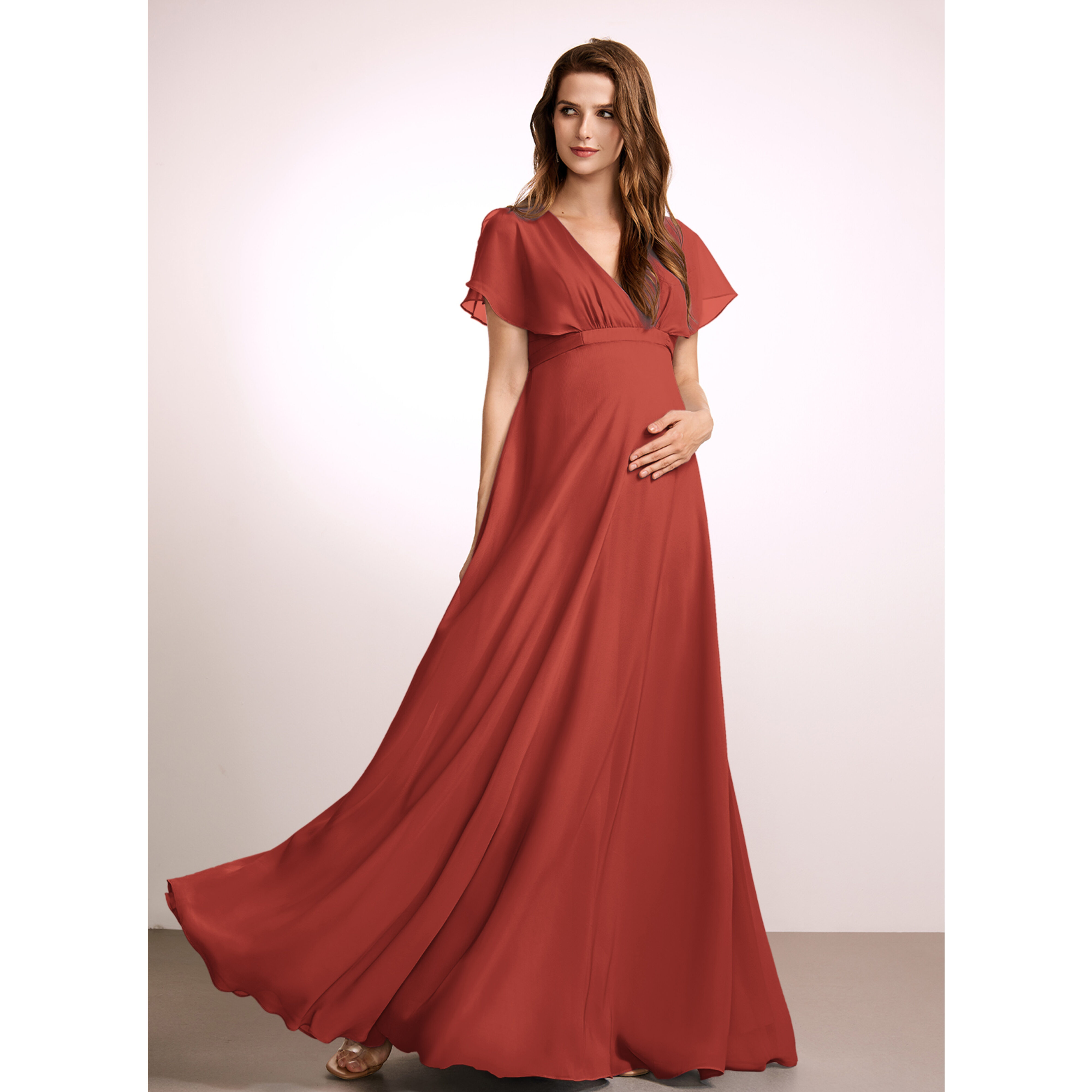 off shoulder dress designs Designer Organza Off-shoulder A-line Bridal Size:2kg 8 inches diameter / 30 servings Dress-Default-AML7021 2026 Wedding Dress A-line shoulder elastic neckline with