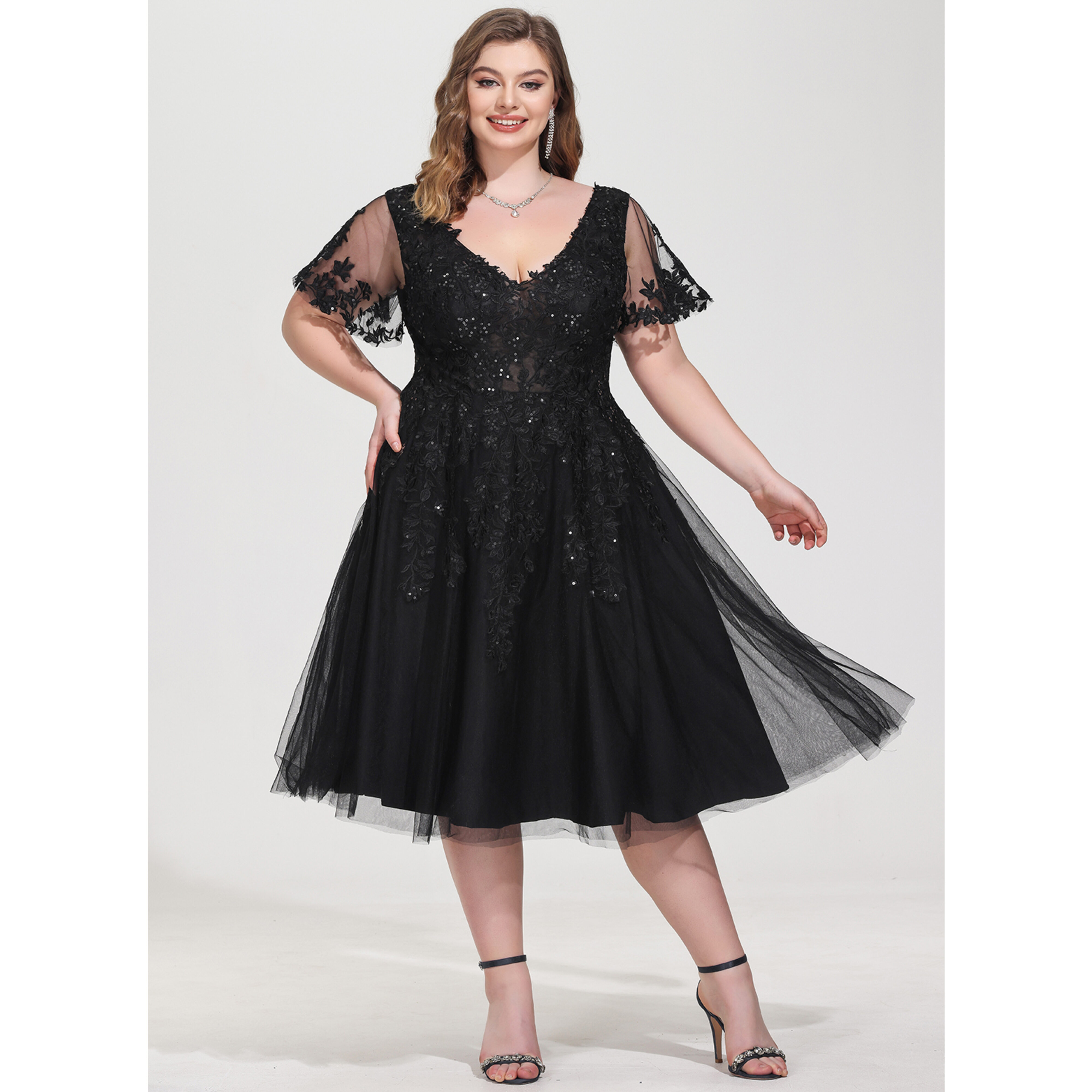 Aphaea Lace Midi Cocktail Dress | JJ's House