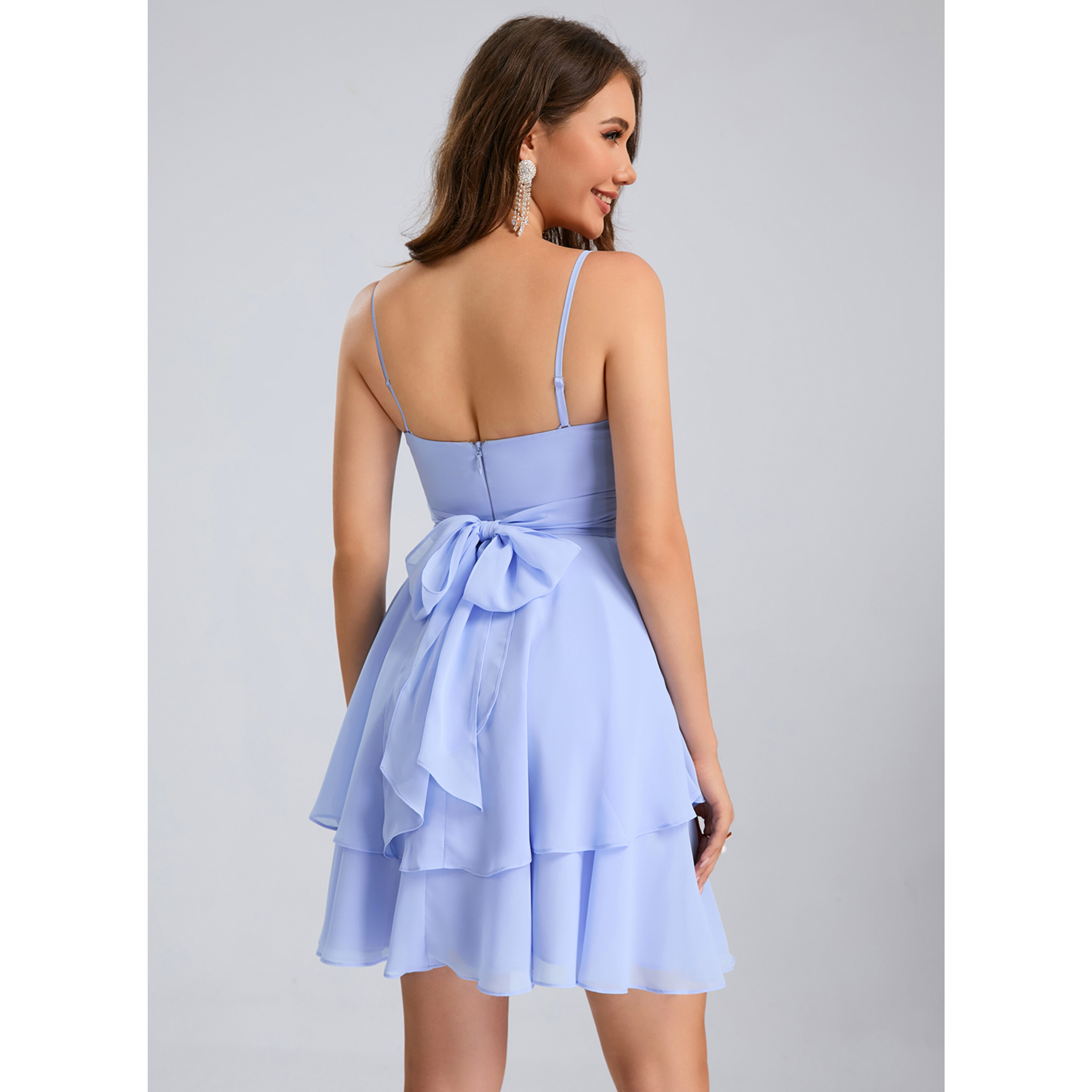 Emima Chiffon Mini Dress | JJ's House
