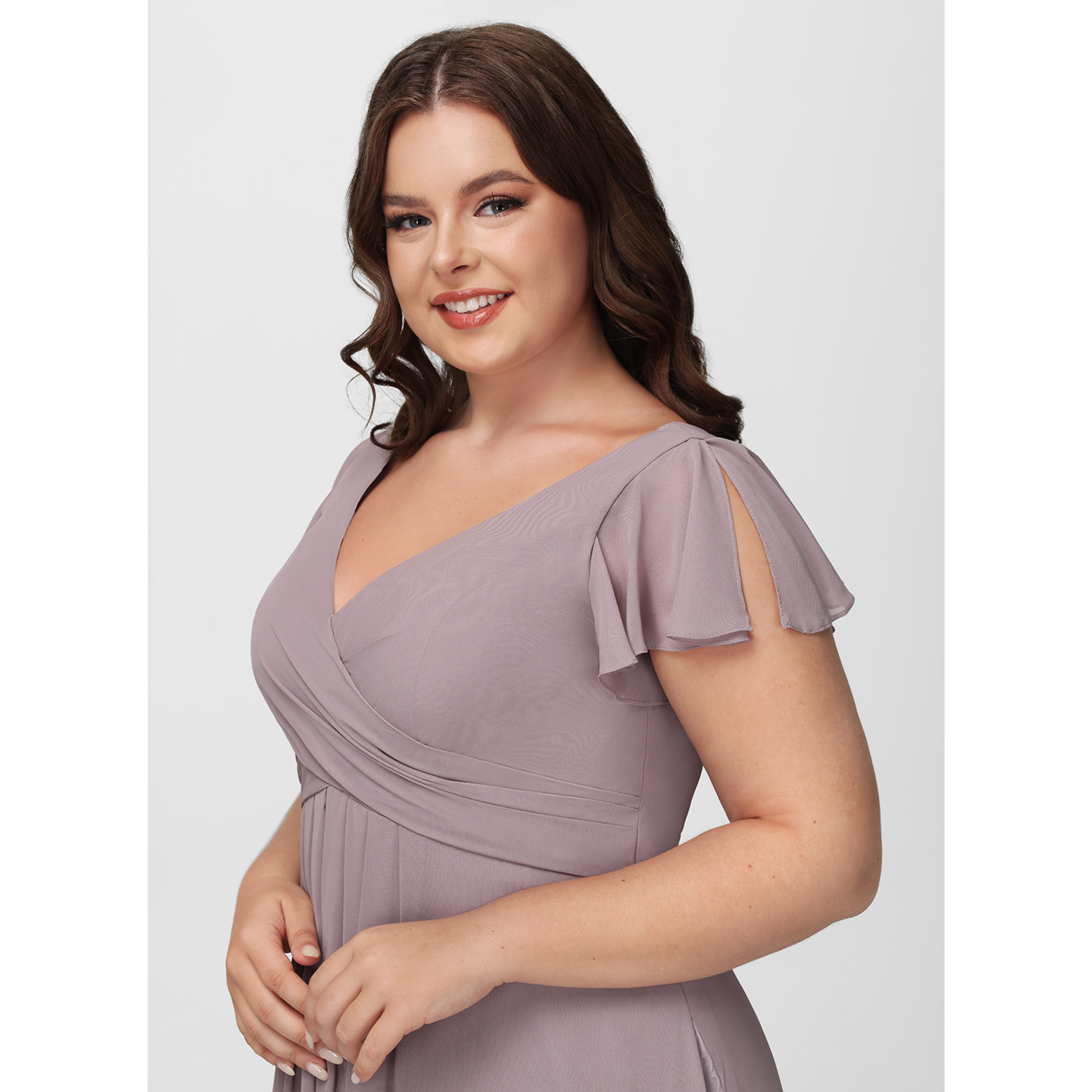 Vesper A-line Chiffon Bridesmaid Dress | JJ's House