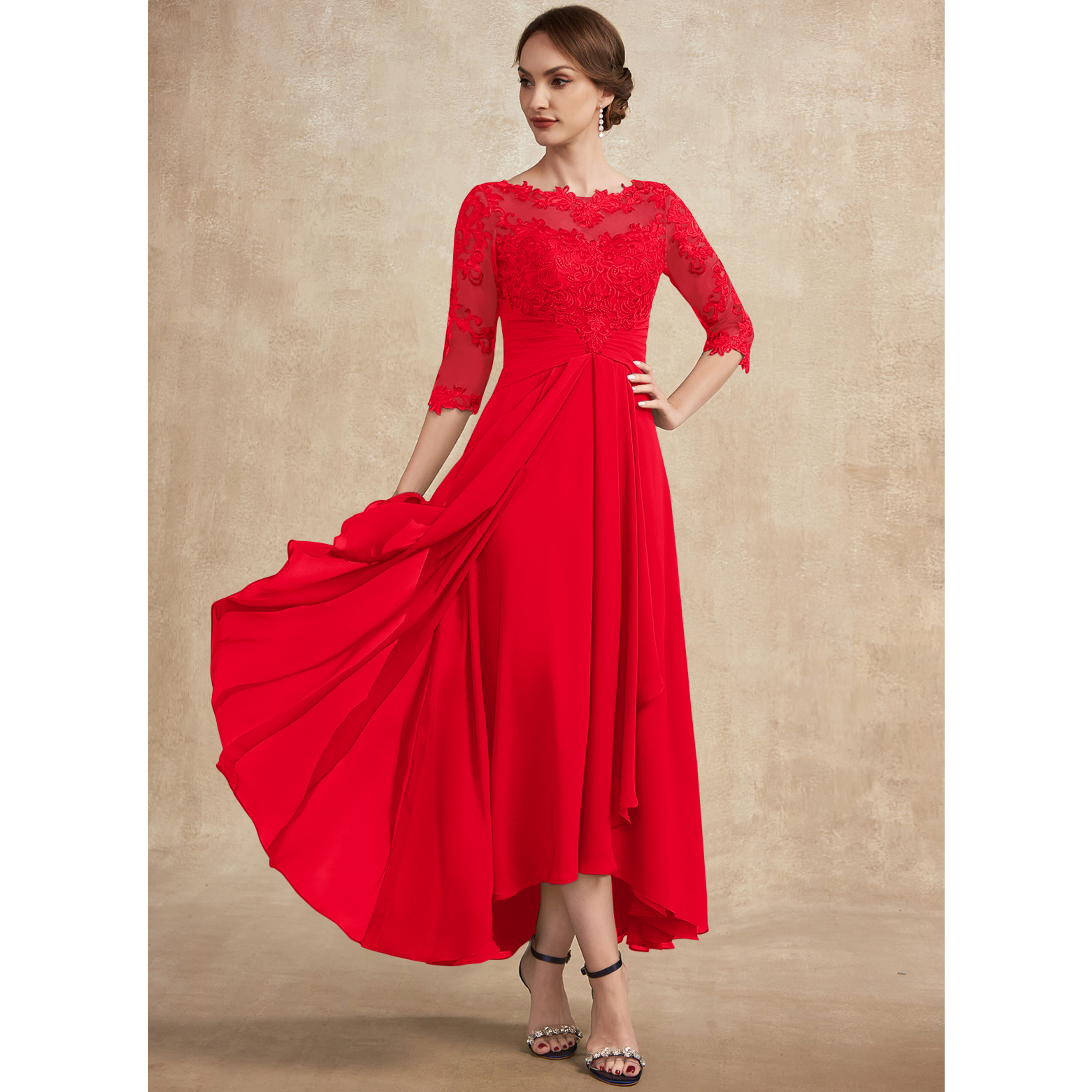Thalassa A-line Lace Mother of the Bride Dress | JJ's House