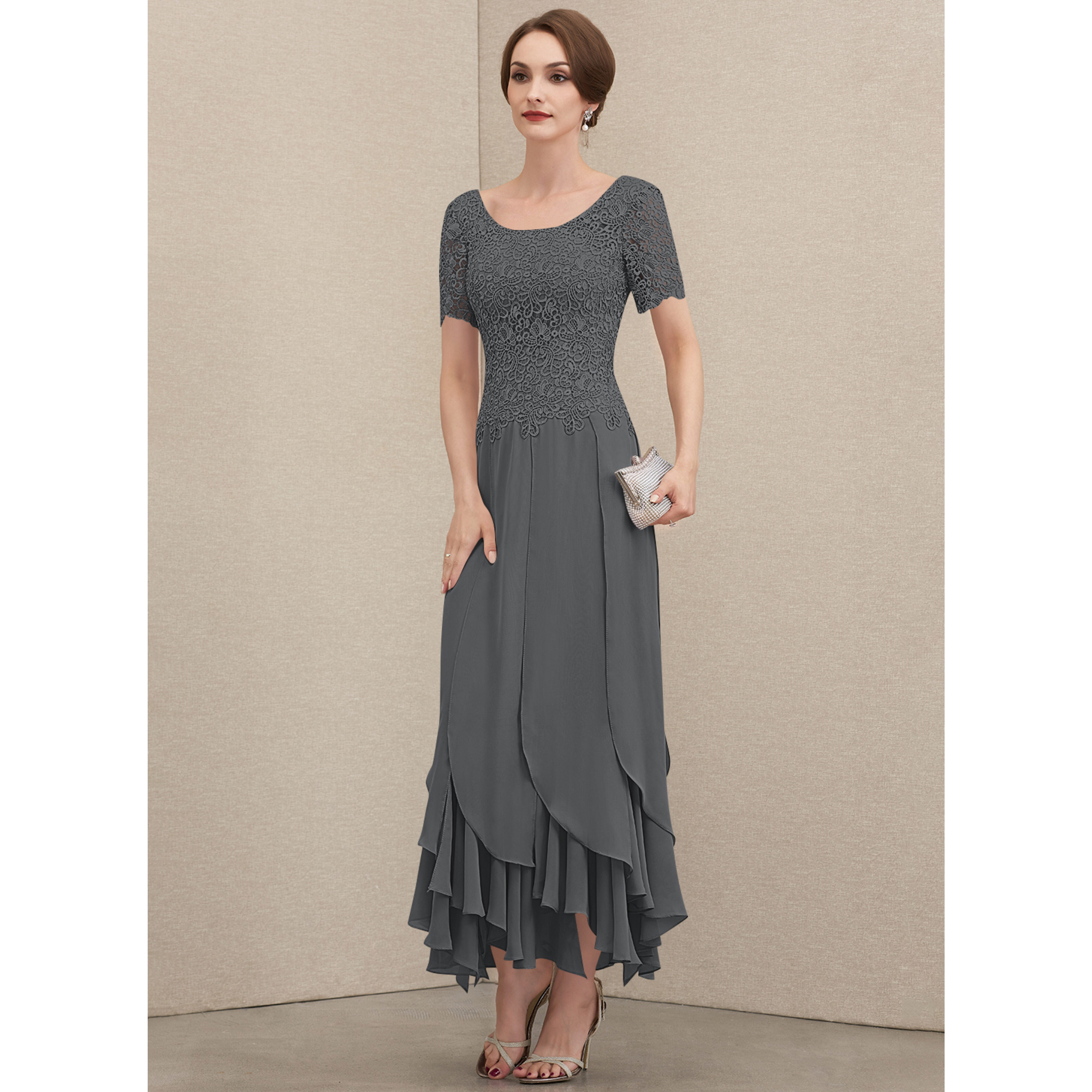 Cesira A-line Lace Mother of the Bride Dress | JJ's House