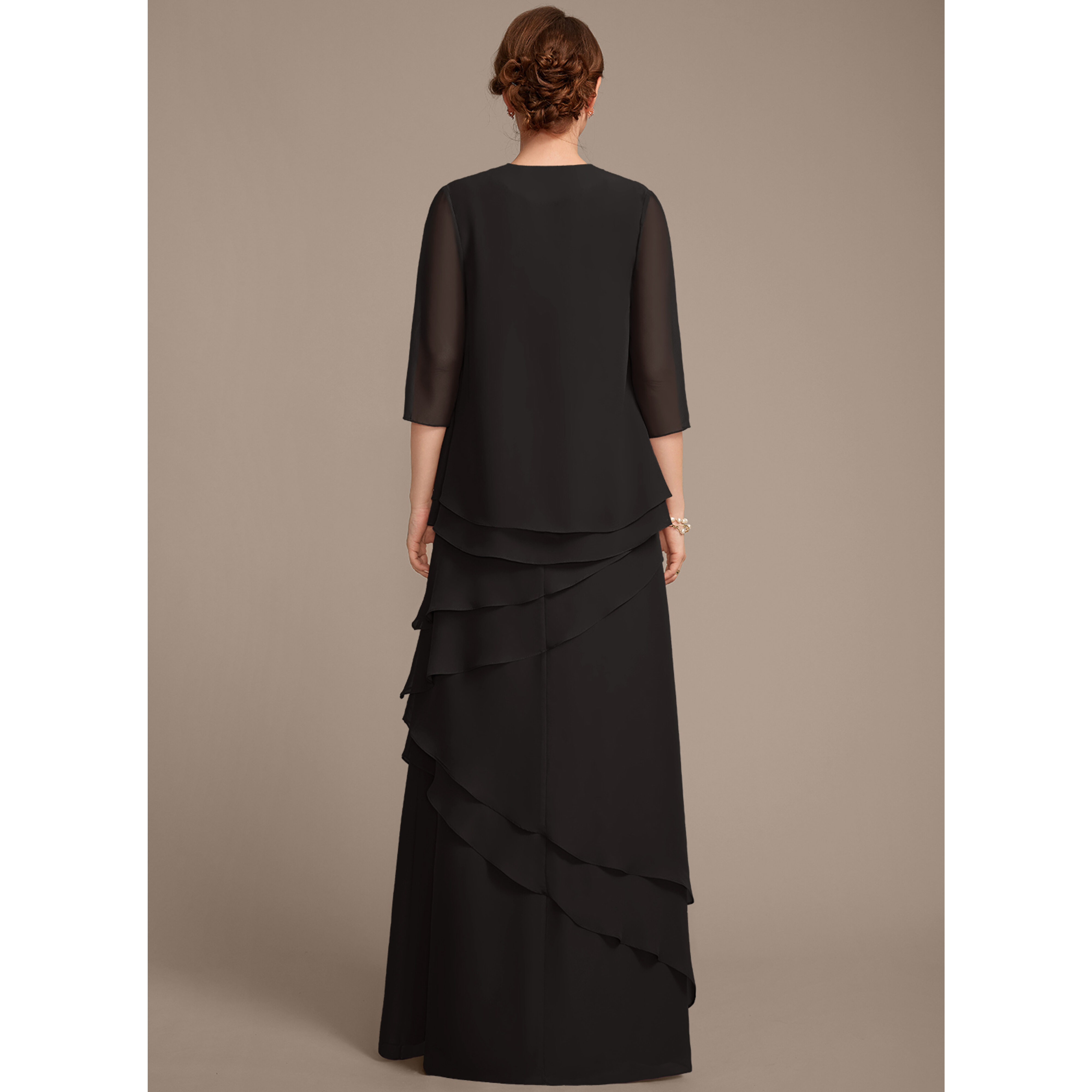 Kyza A-line Chiffon Mother of the Bride Dress | JJ's House