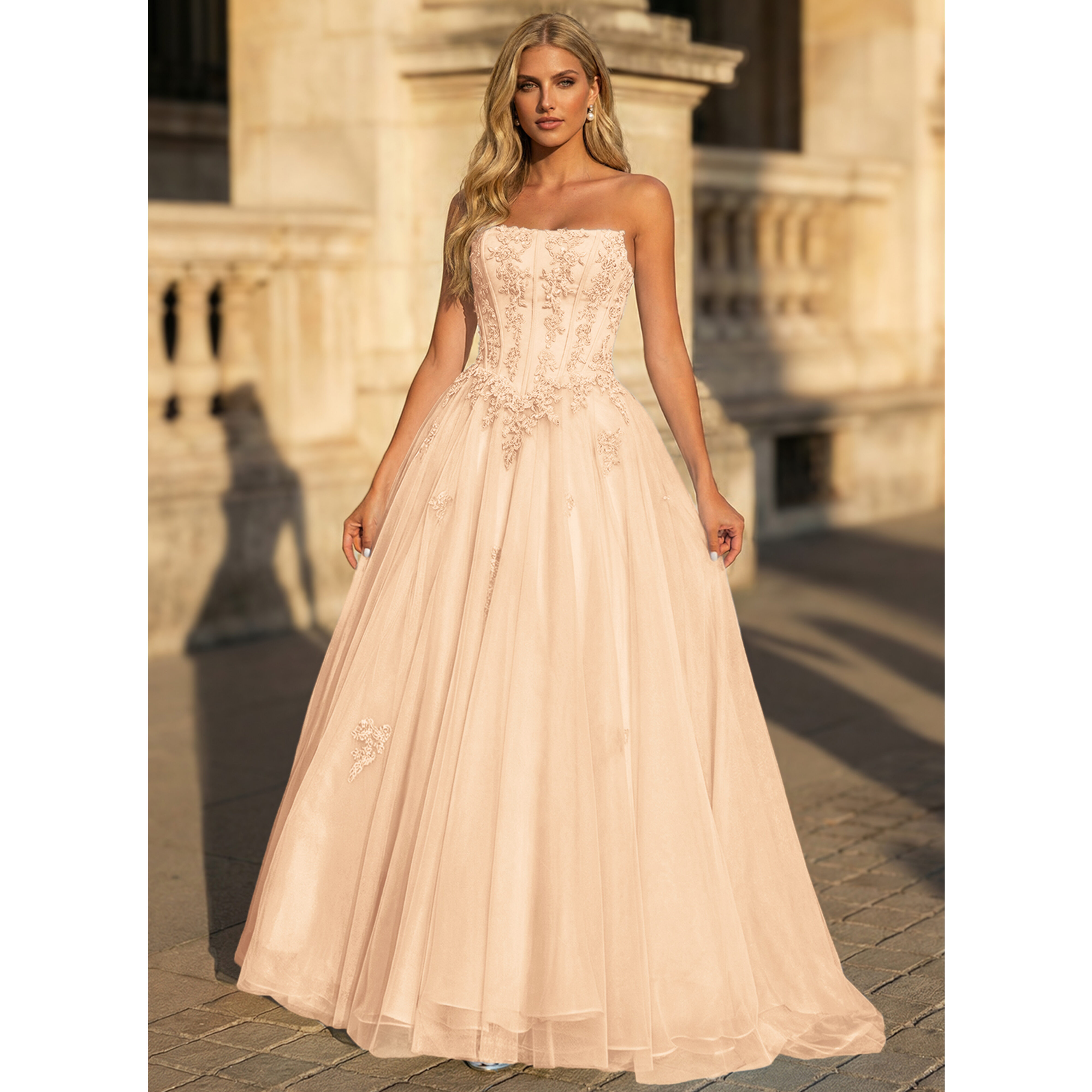 Karli Sequins Tulle Prom Dress | JJ's House