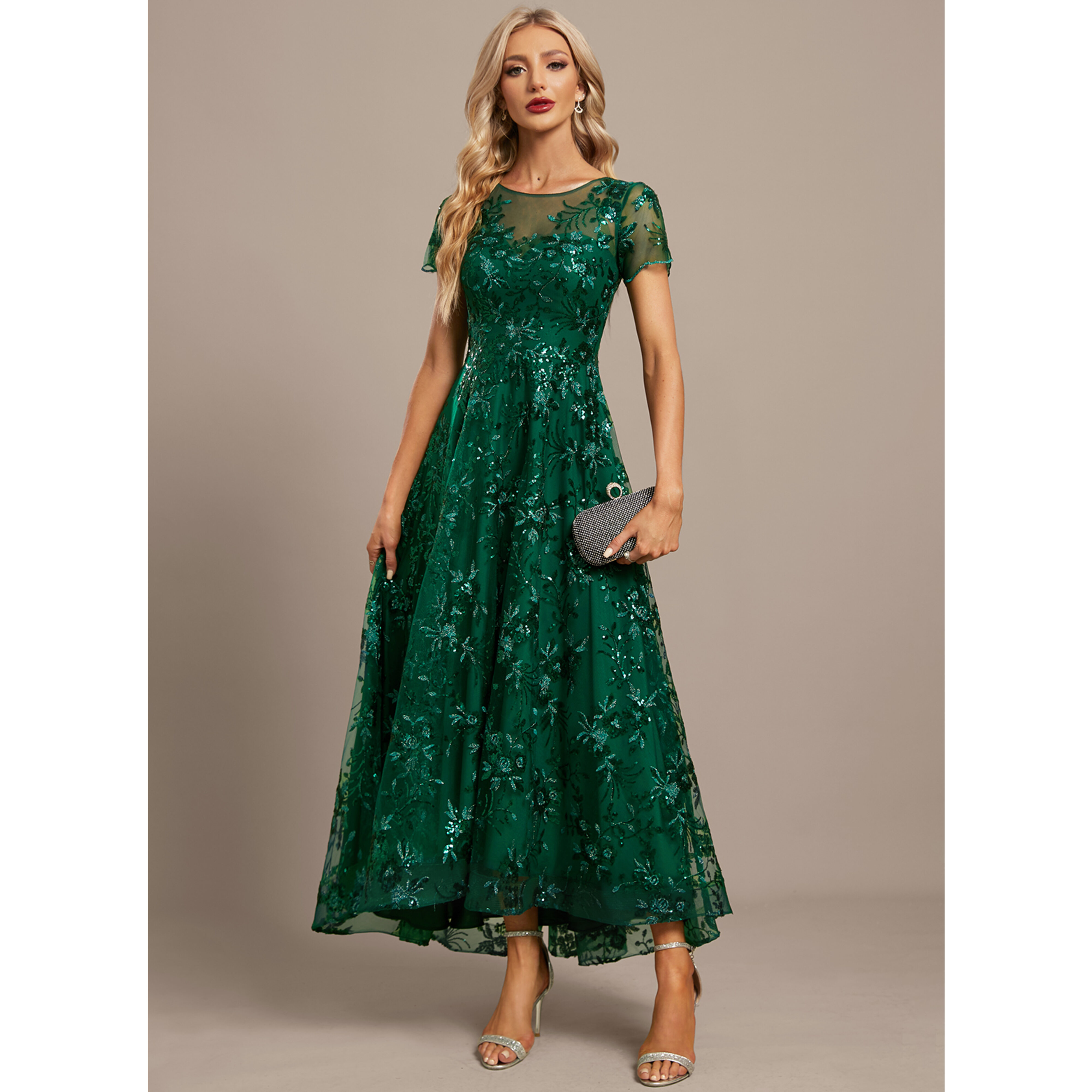 Glara A-line Lace Mother of the Bride Dress | JJ's House