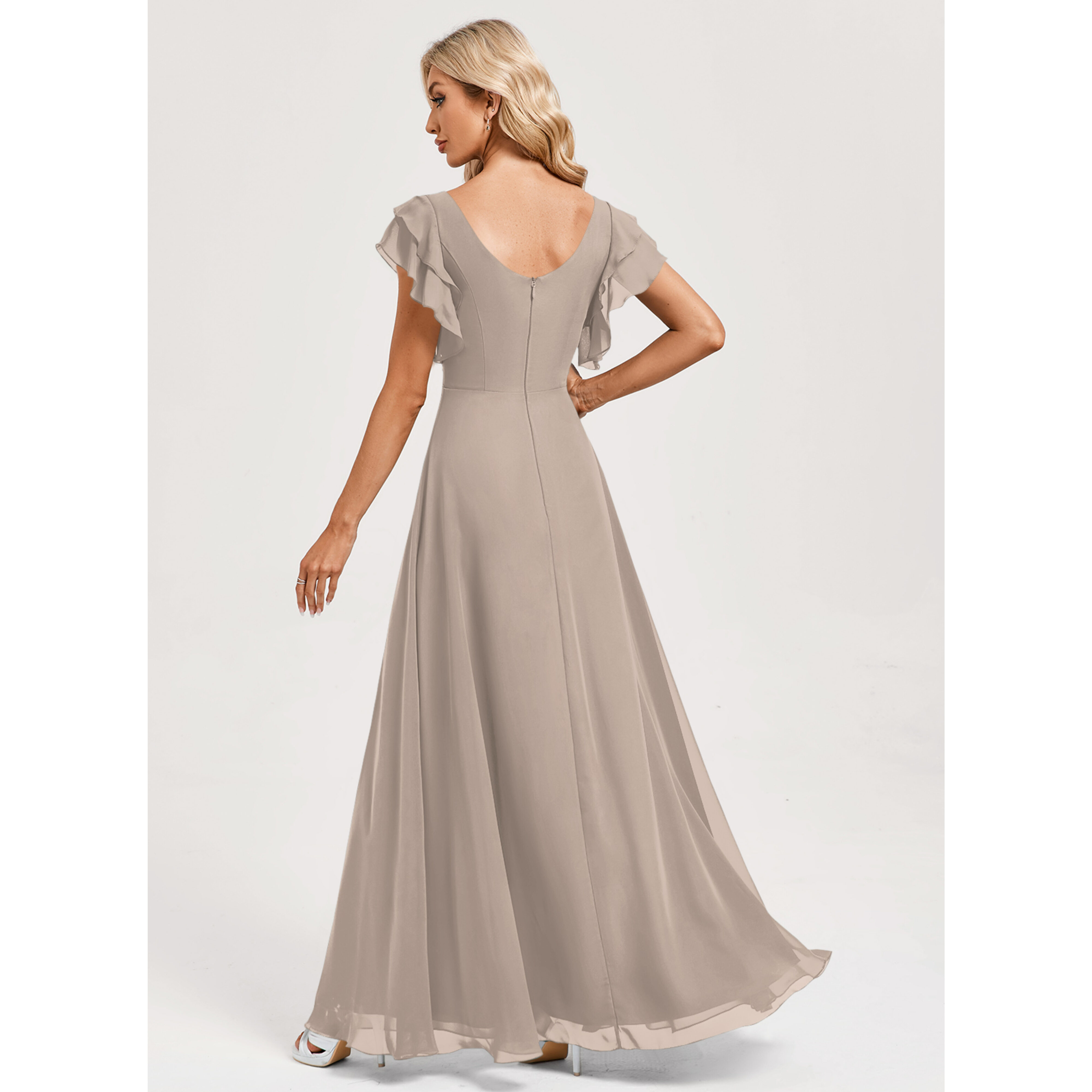 Arla A-line Chiffon Bridesmaid Dress | JJ's House Arla A-line Chiffon Bridesmaid Dress | JJ's House