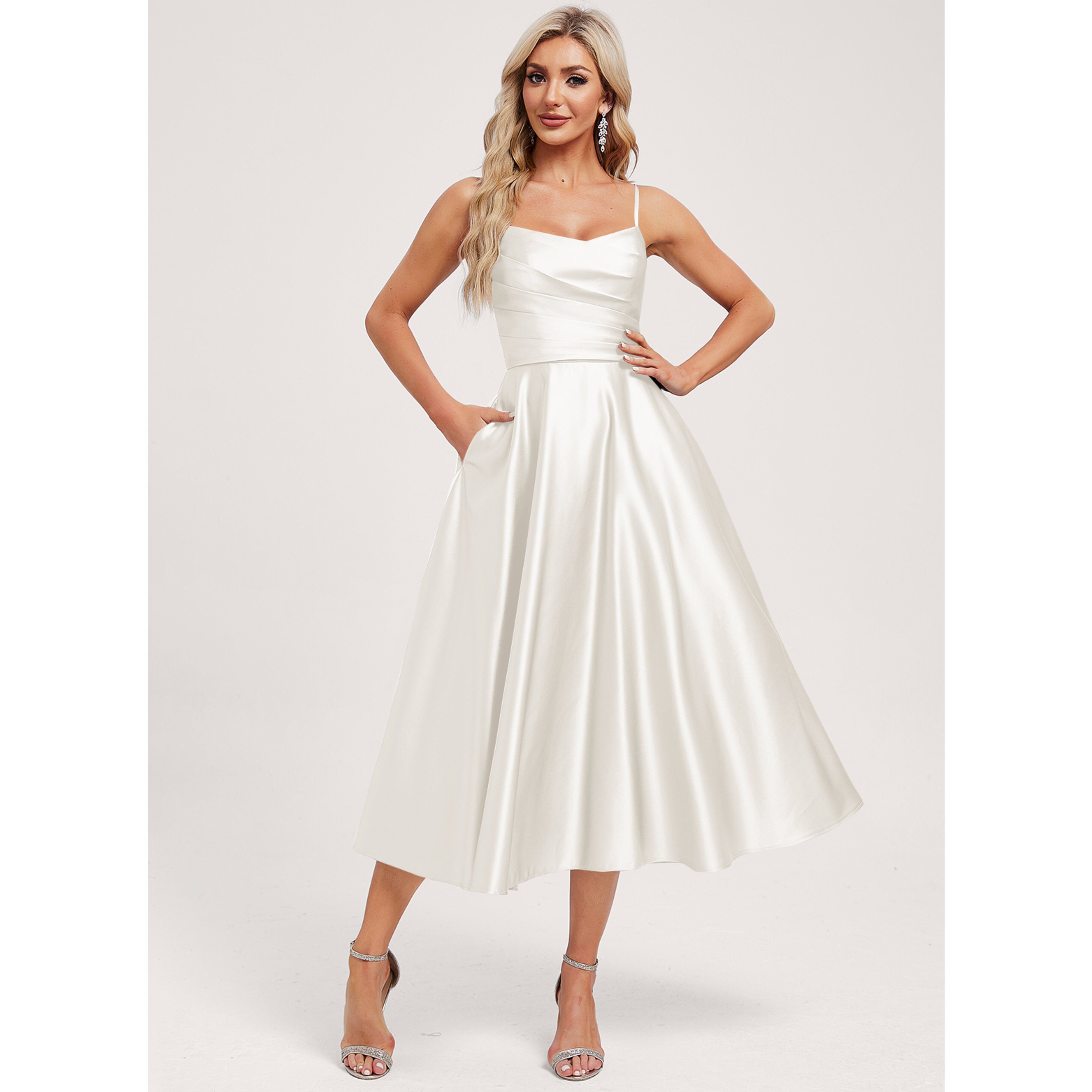see through dress white Sexy See Through Beaded White Long Formal Dress EWQ026 – SELINADRESS