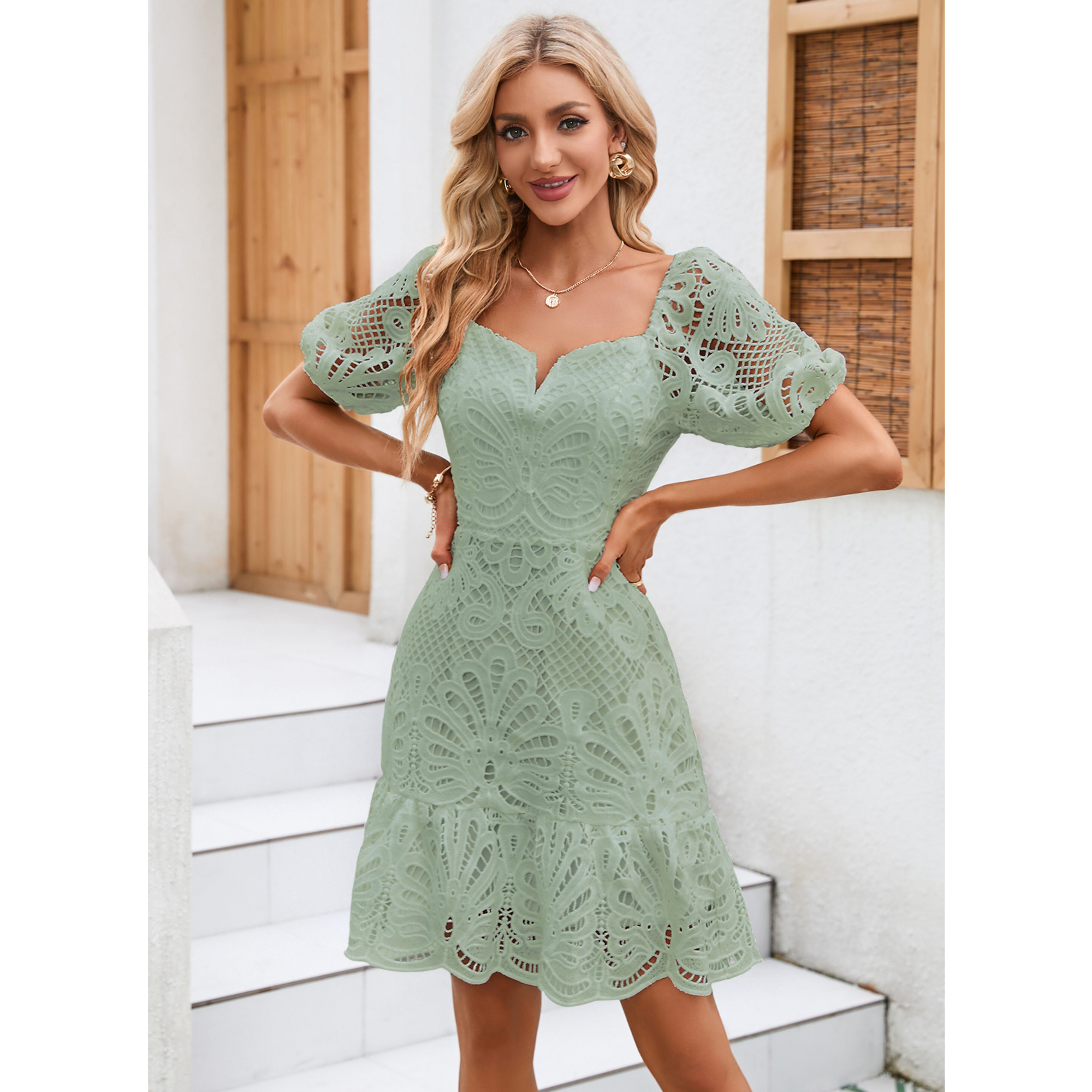 Vespera Lace Mini Dress | JJ's House
