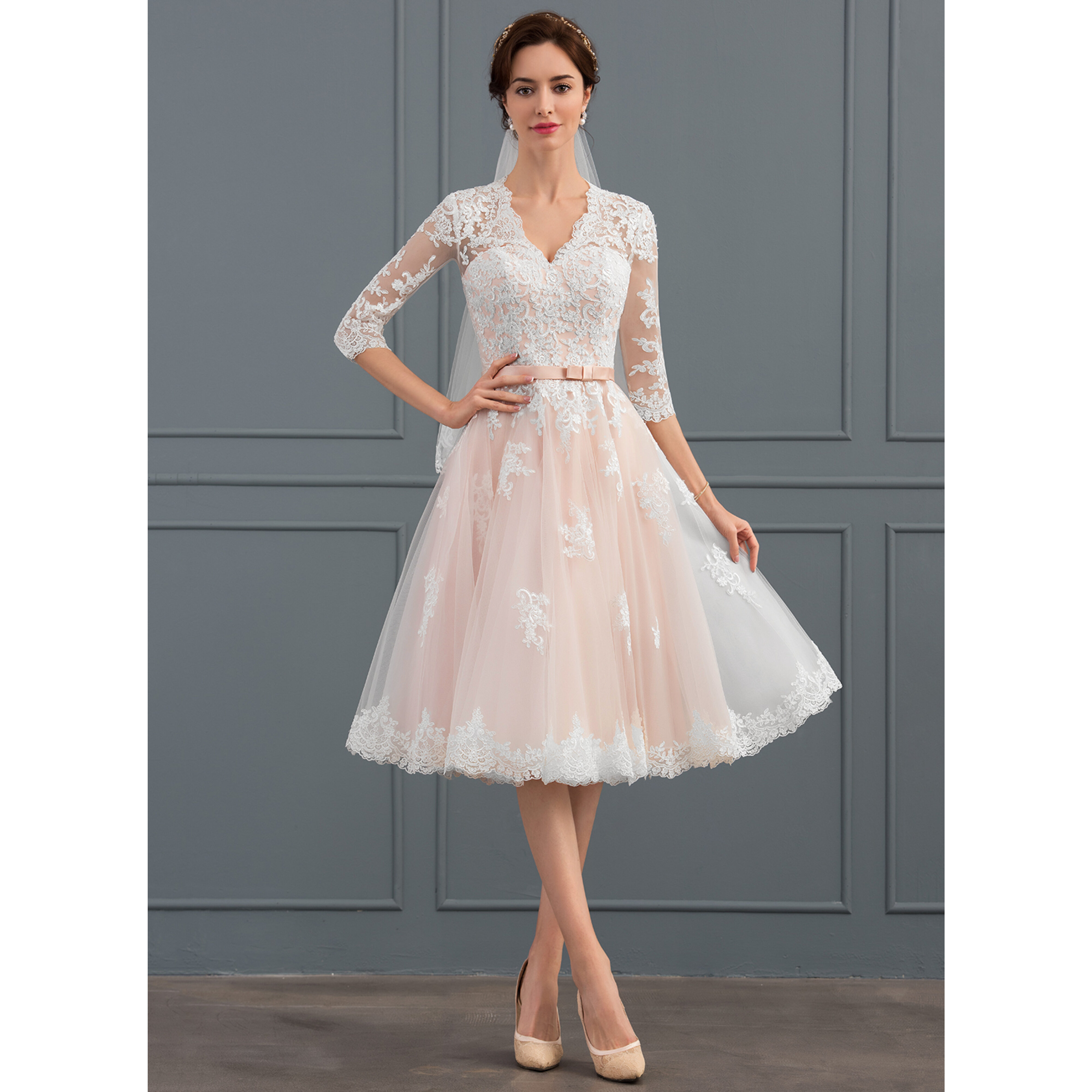 Nicole A-line Lace Wedding Dress | JJ's House
