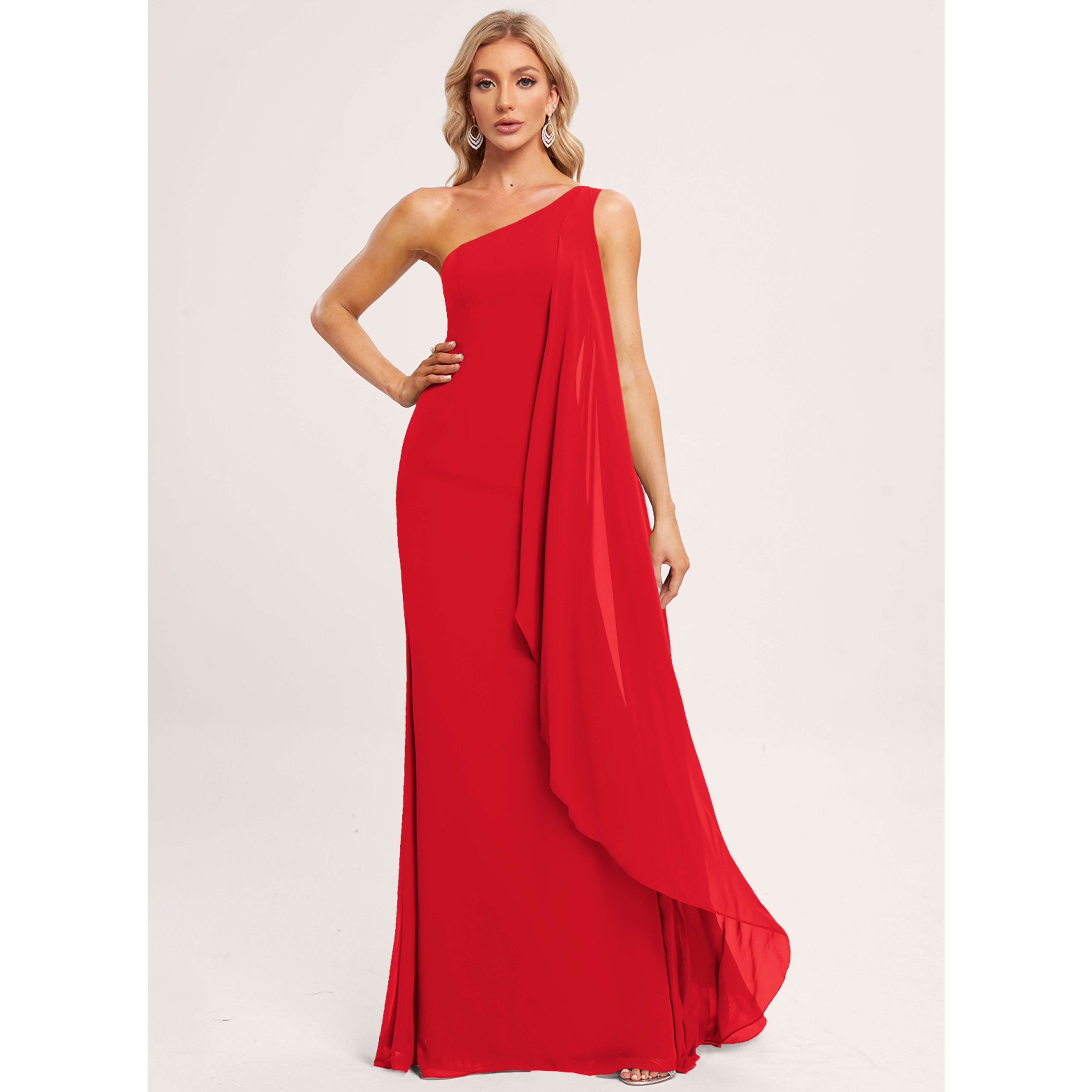 pretty lavish off shoulder dress Perrie Bardot Jersey Maxi Dress