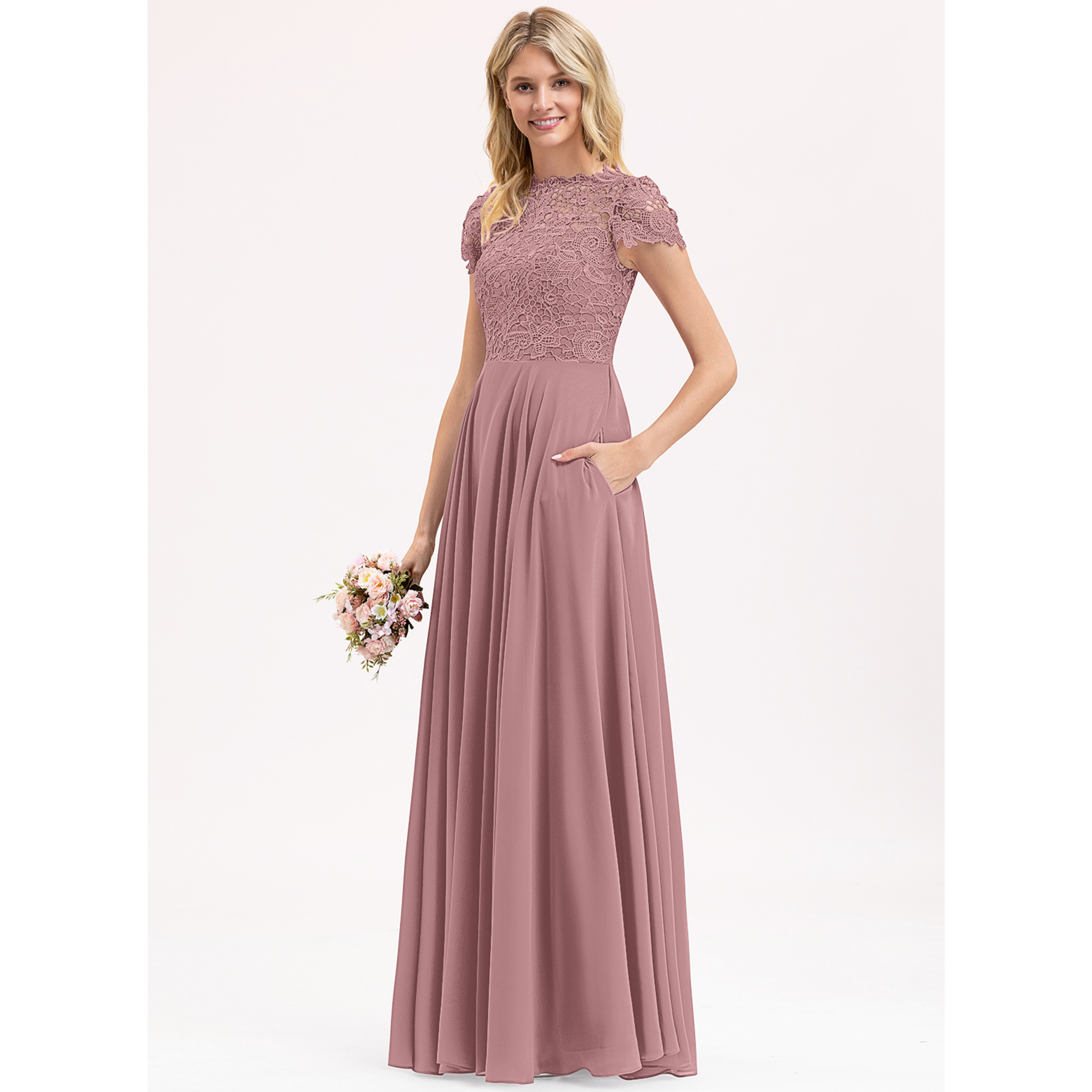 long graduation dresses with sleeves Brown Long Prom Dresses, A line Off Shoulder Brown Formal Graduation D